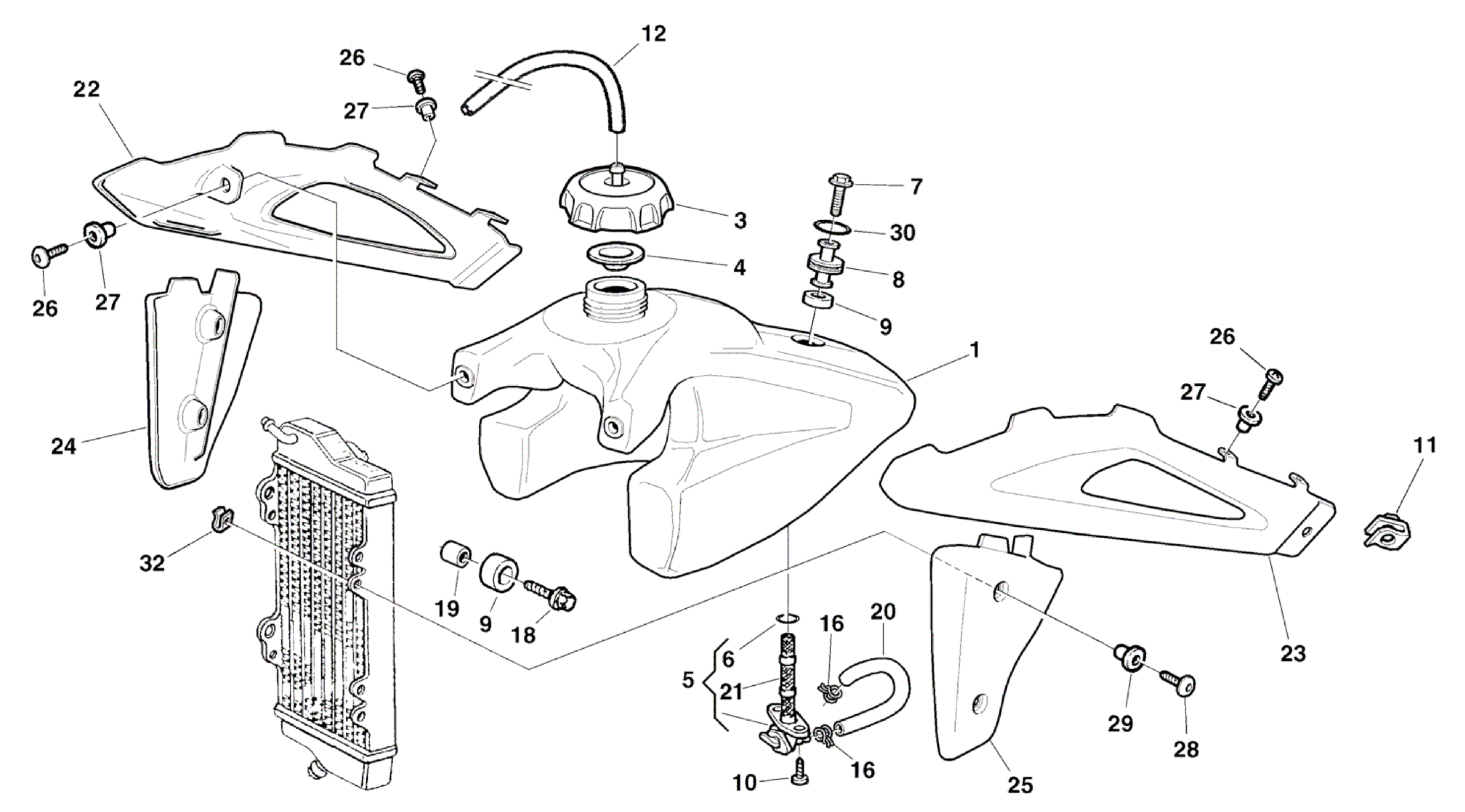 FUEL TANK BODY