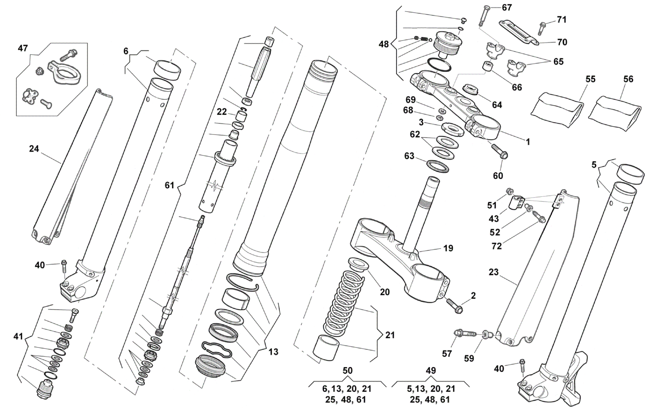 FRONT FORK ASSEMBLY