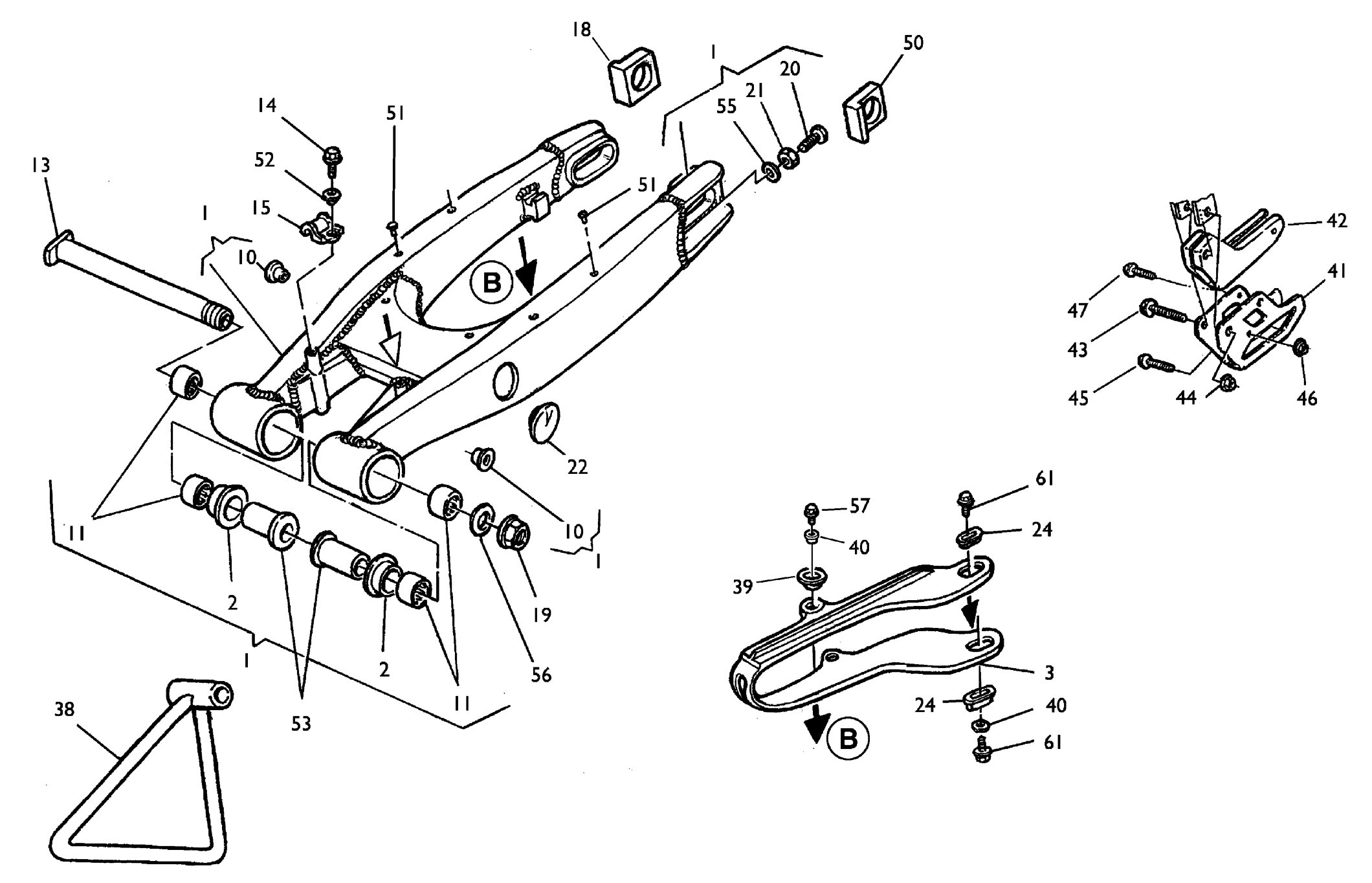 REAR SWING ARM