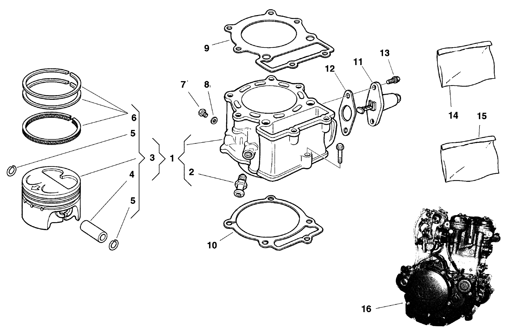 CYLINDER - PISTON