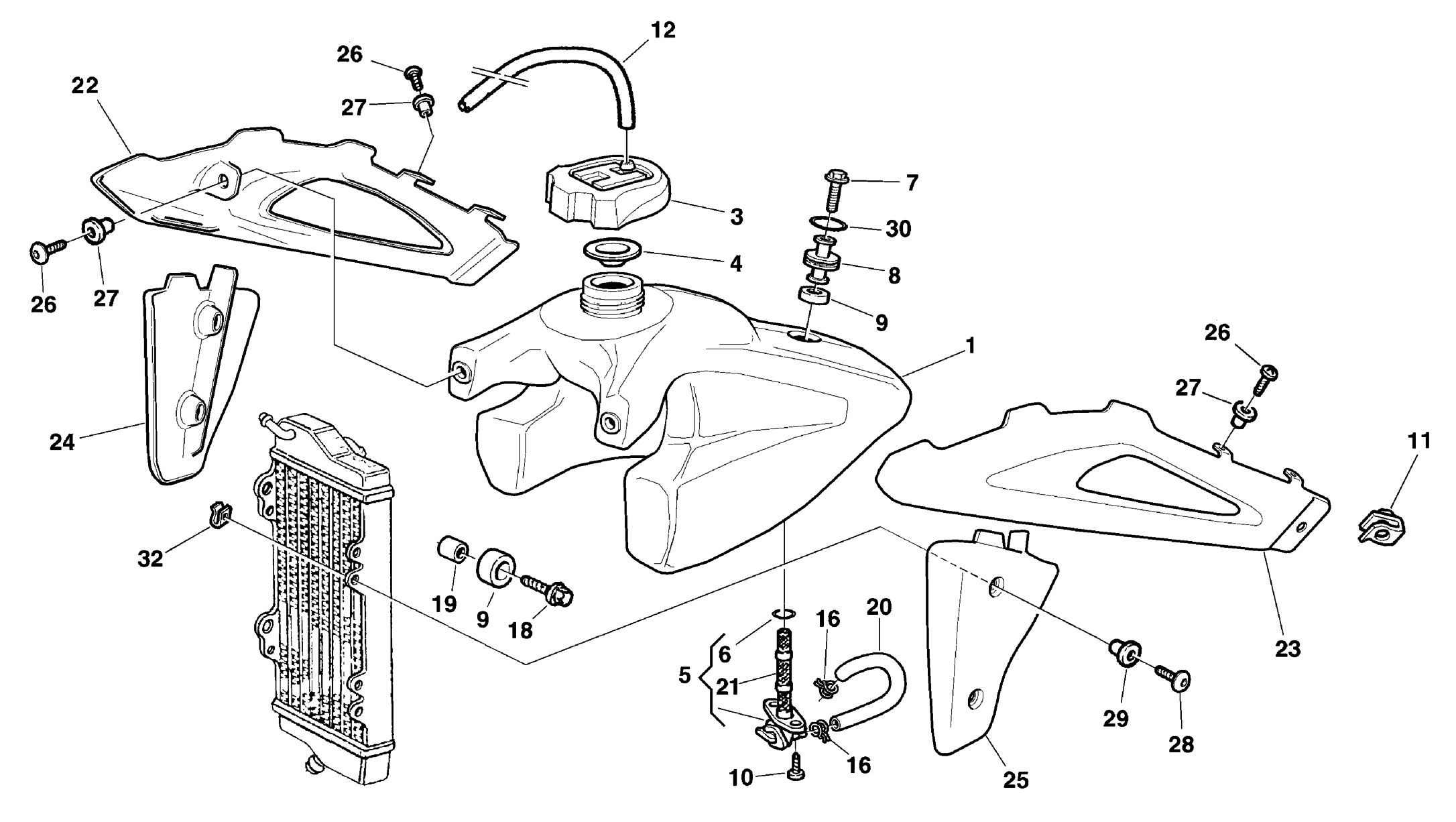 FUEL TANK BODY