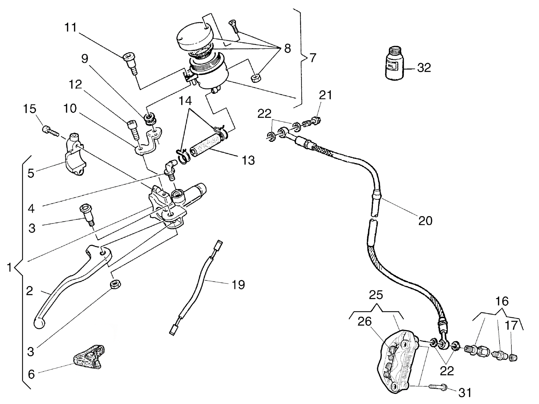 FRONT BRAKE (SMR)