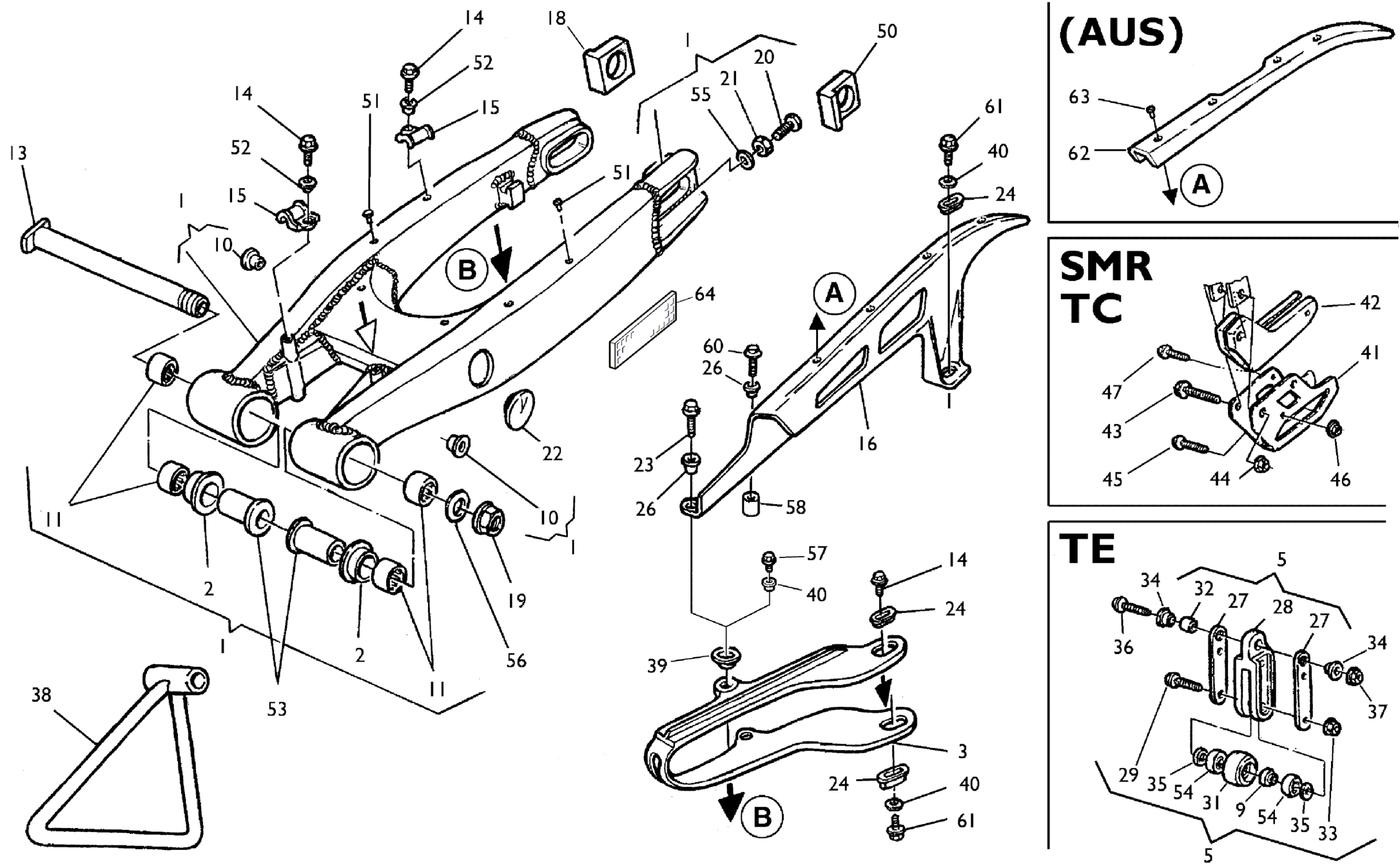 REAR SWING ARM