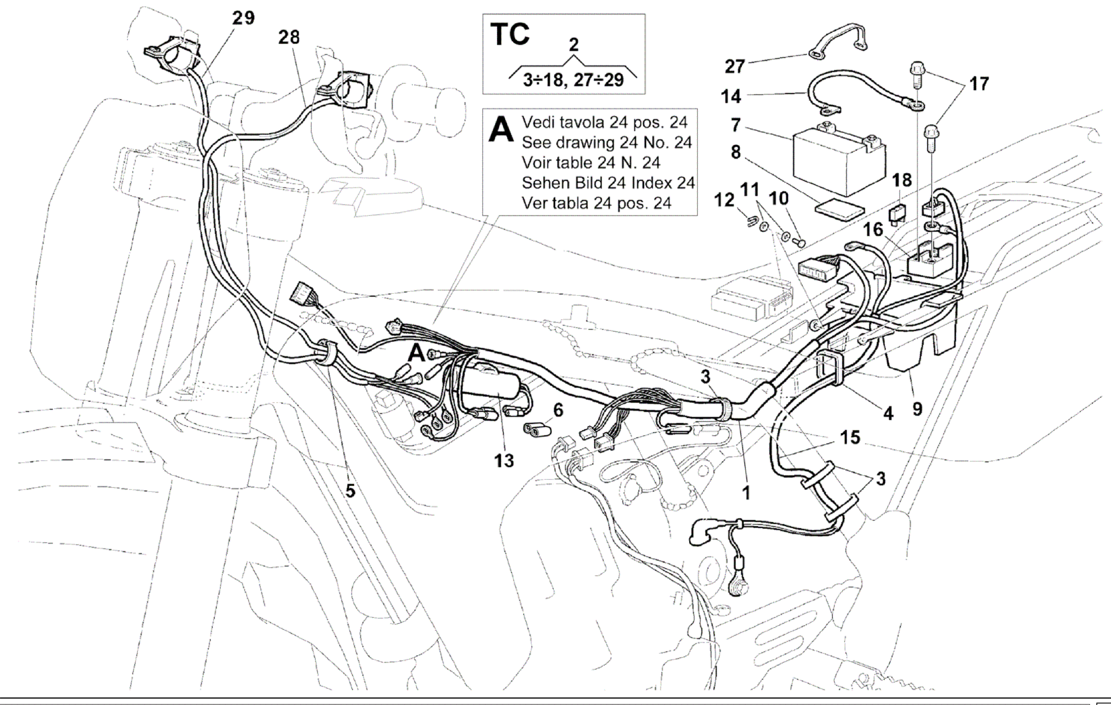 WIRING HARNESS (TC)