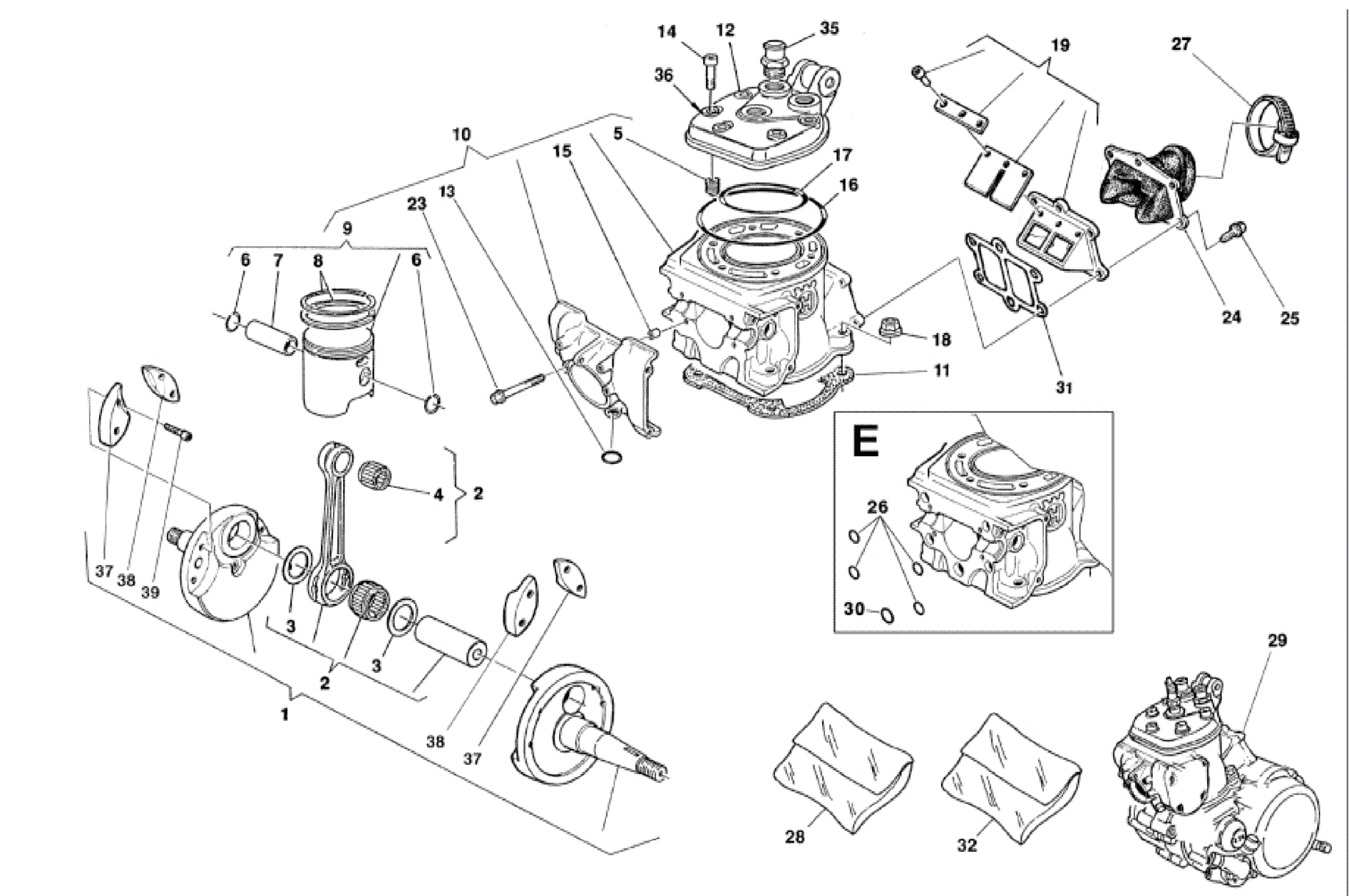 CRANKSHAFT - CYLINDER