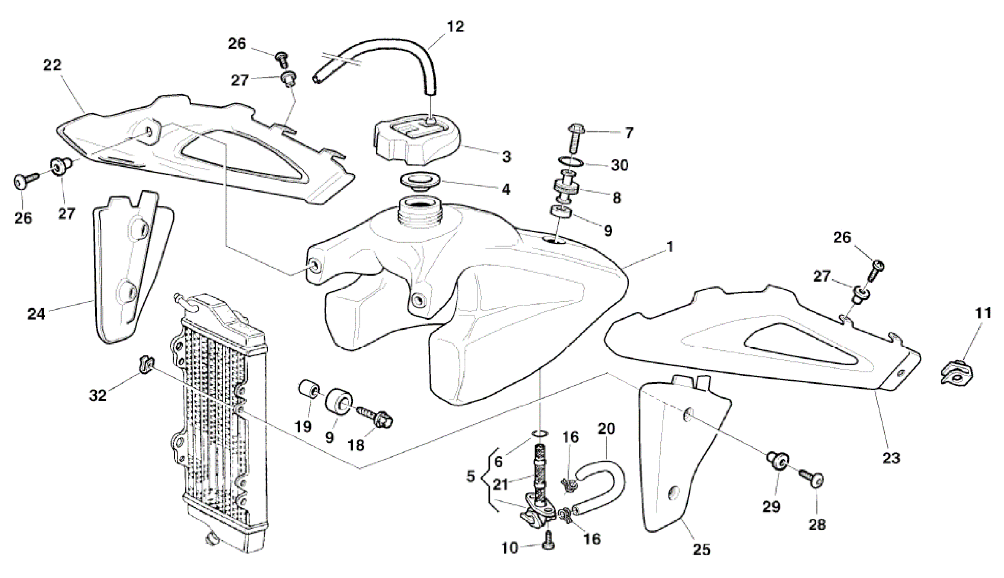 FUEL TANK BODY