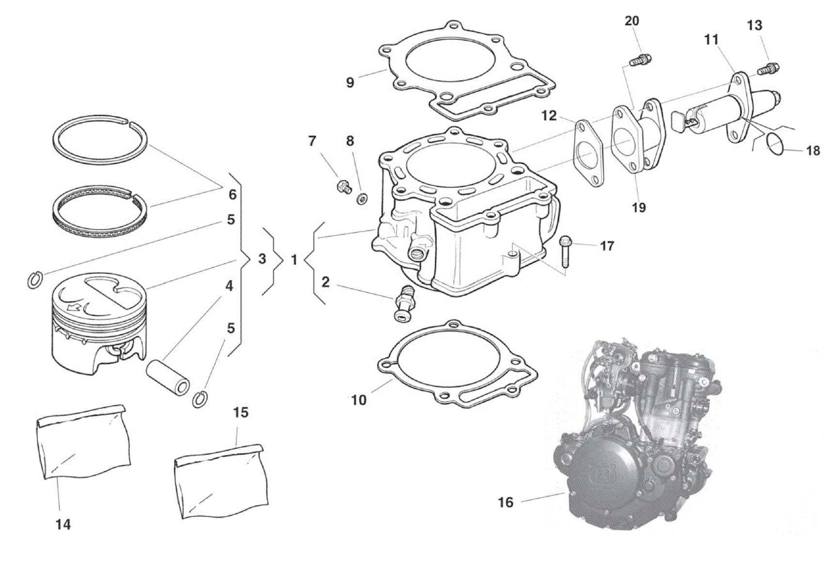 CYLINDER - PISTON