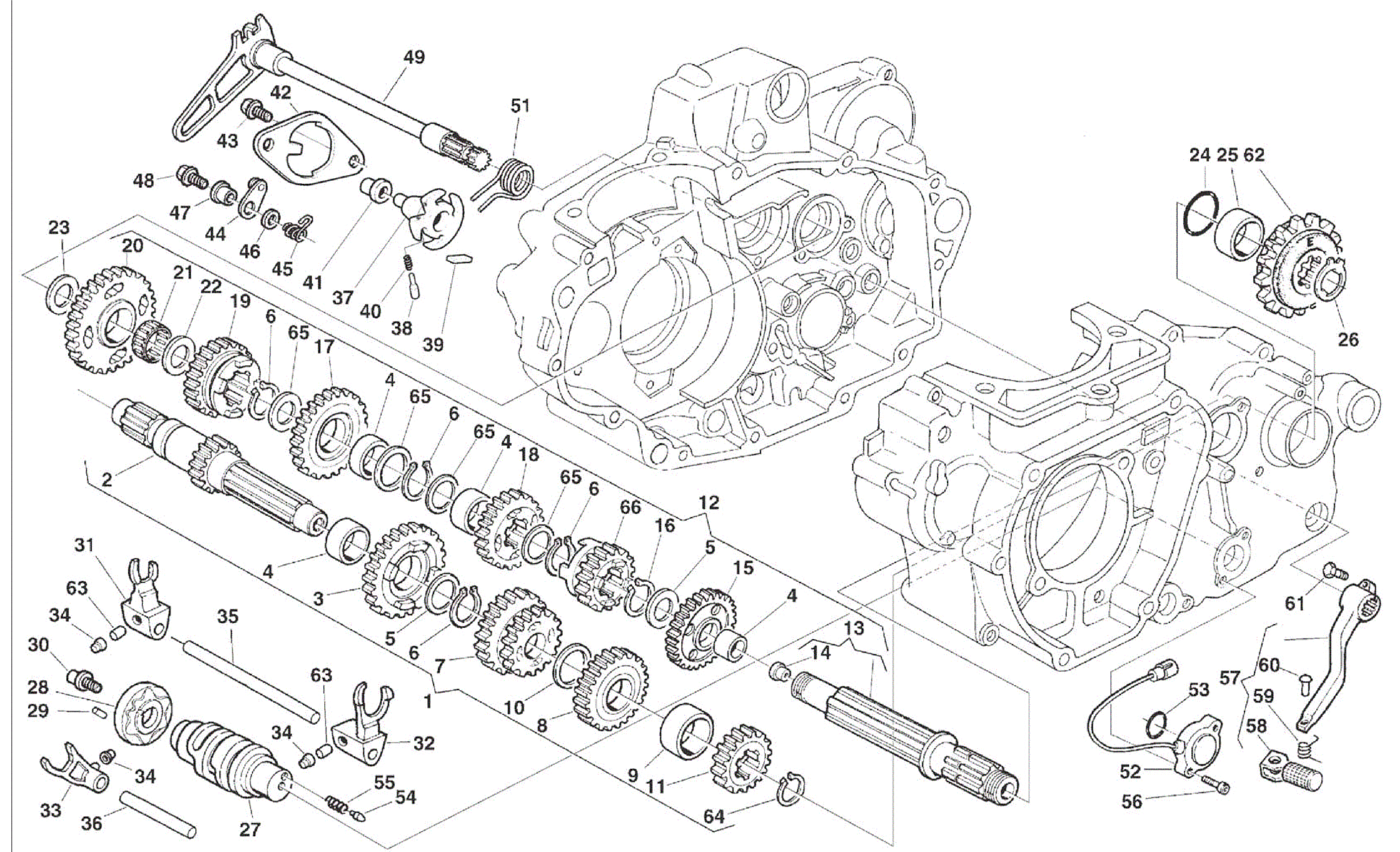 GEAR BOX - SHIFT