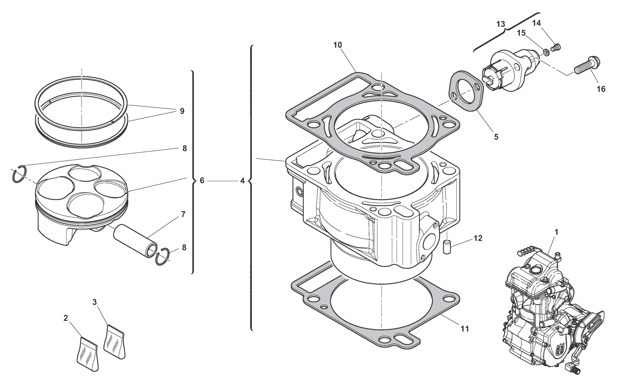 CYLINDER - PISTON