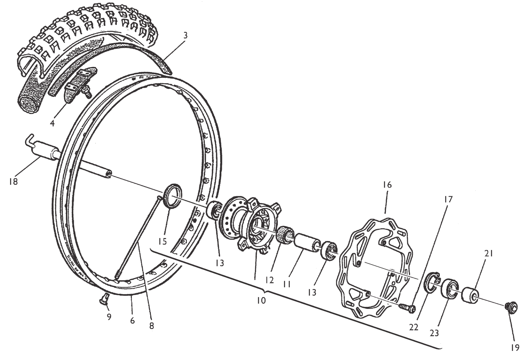 FRONT WHEEL