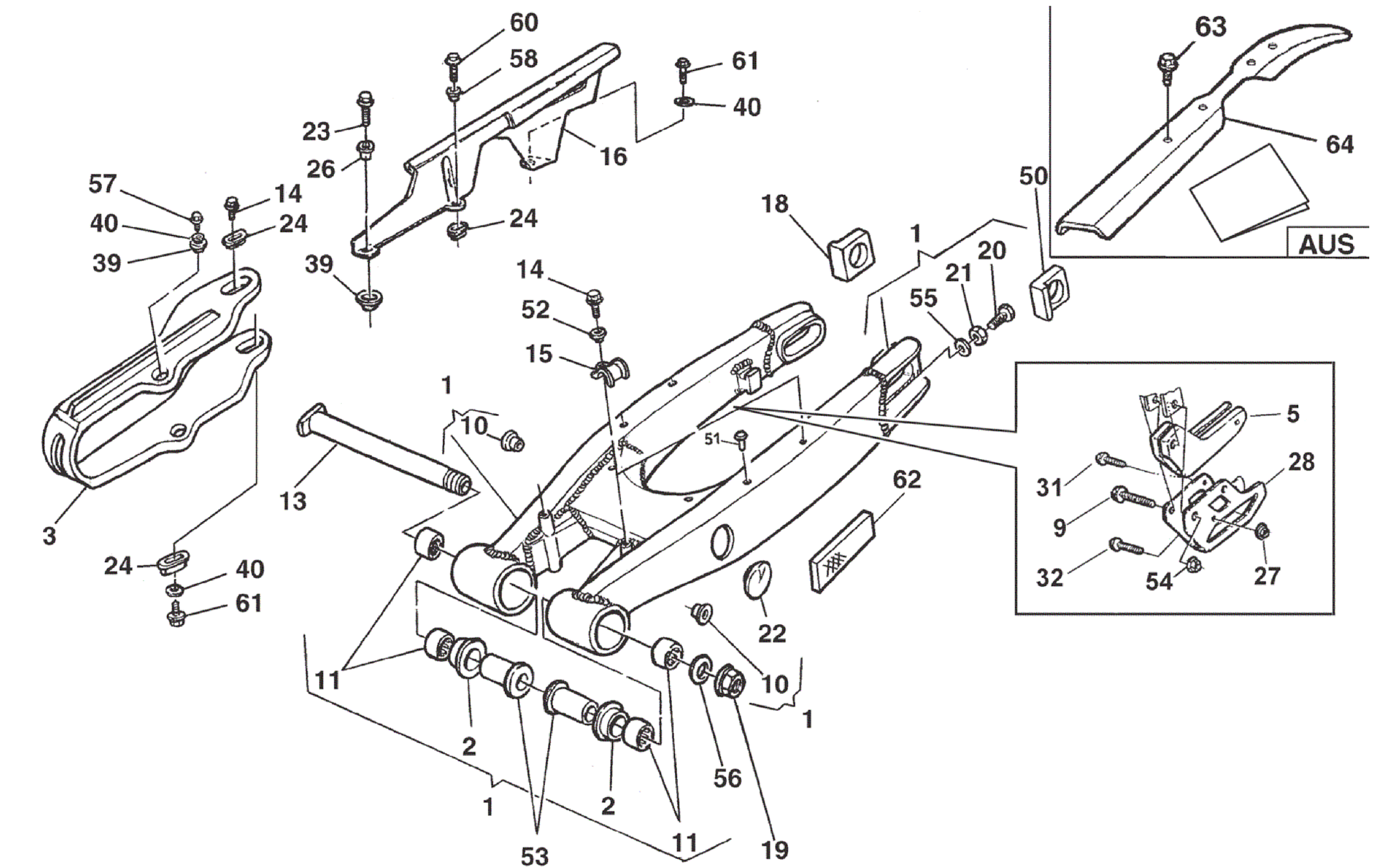 REAR SWING ARM