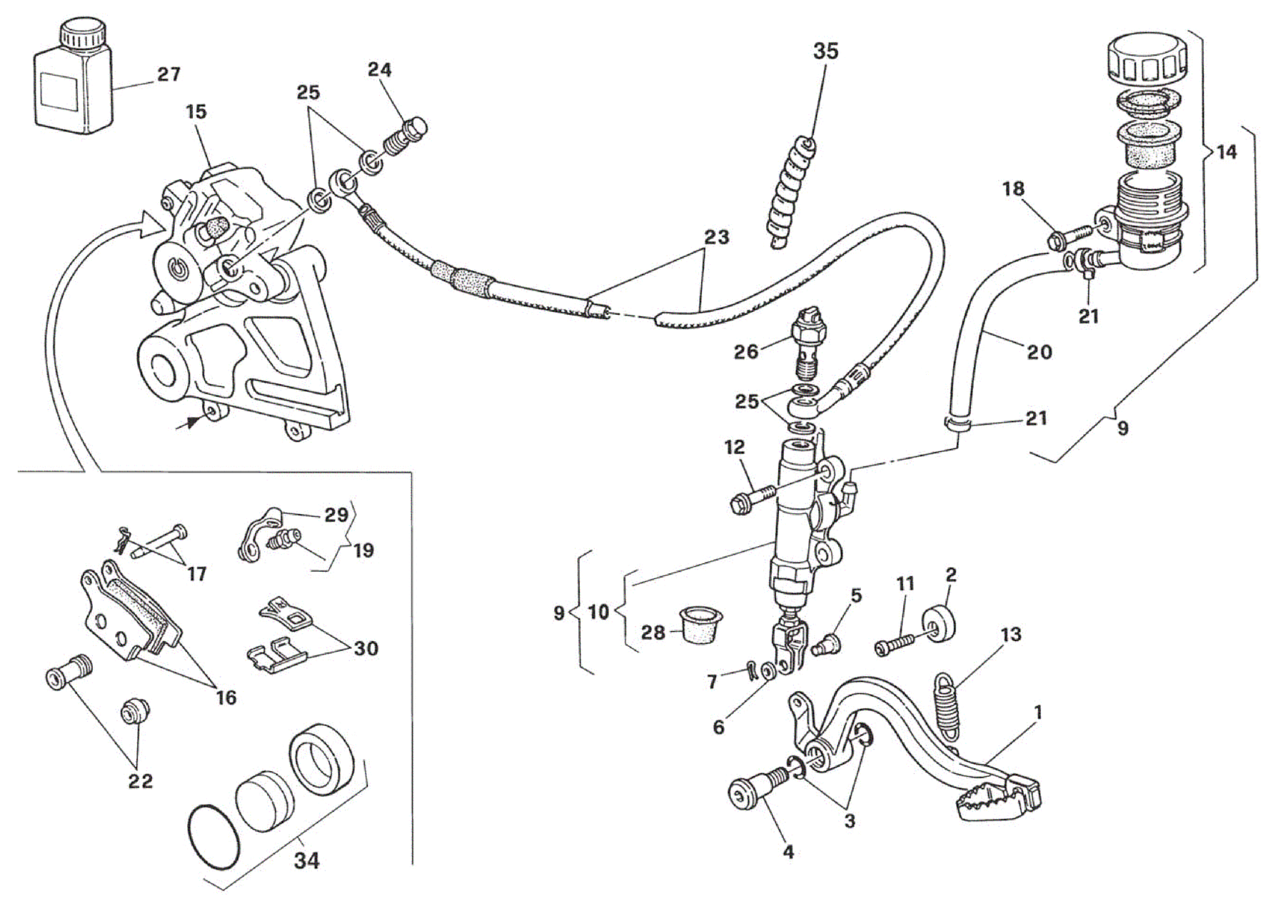 REAR BRAKE SYSTEM