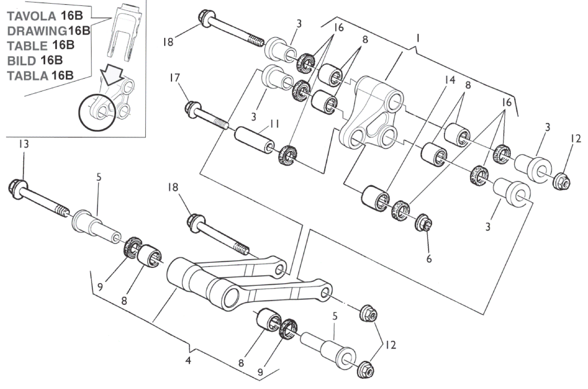 LINKAGE SUSPENSION