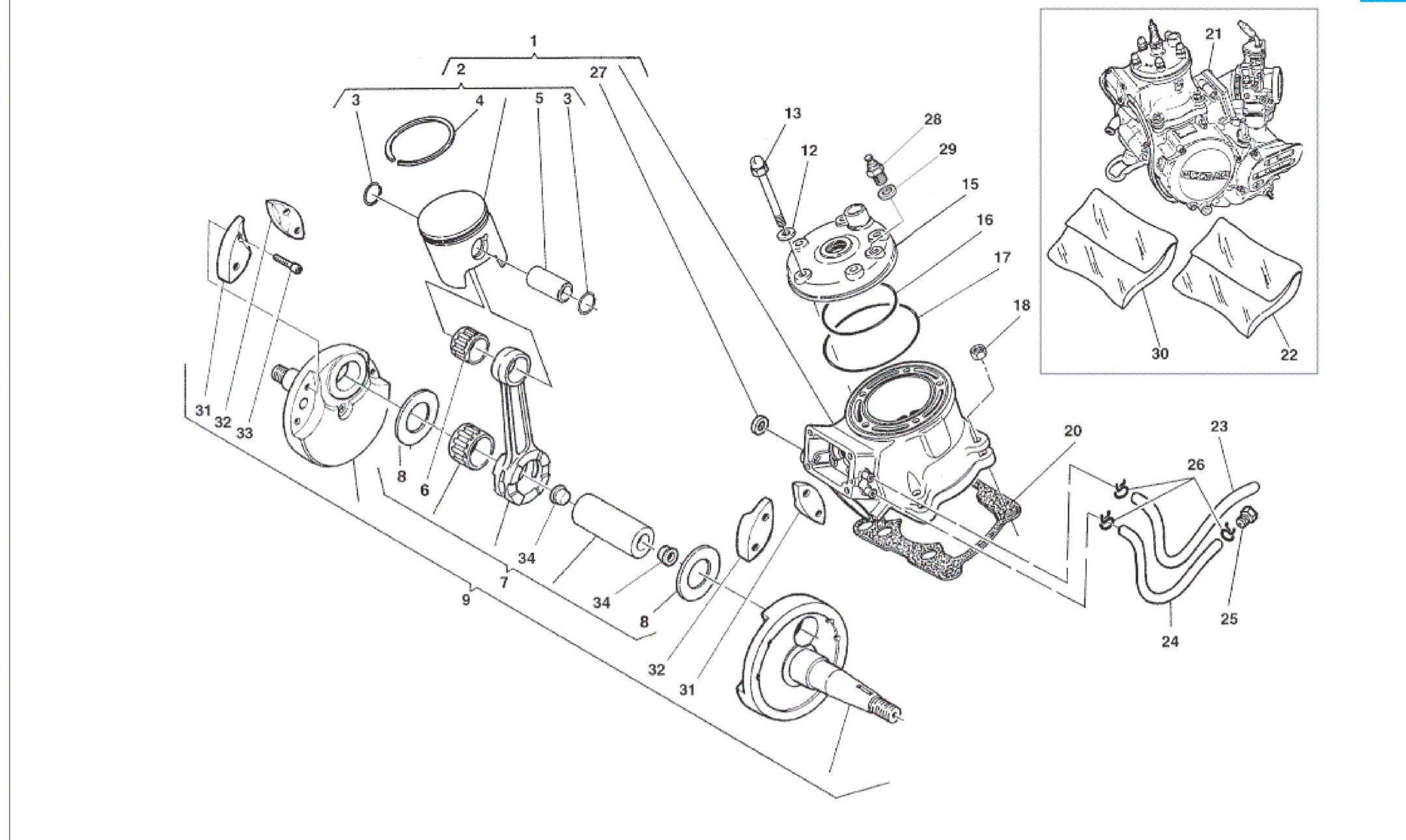 CRANKSHAFT - CYLINDER