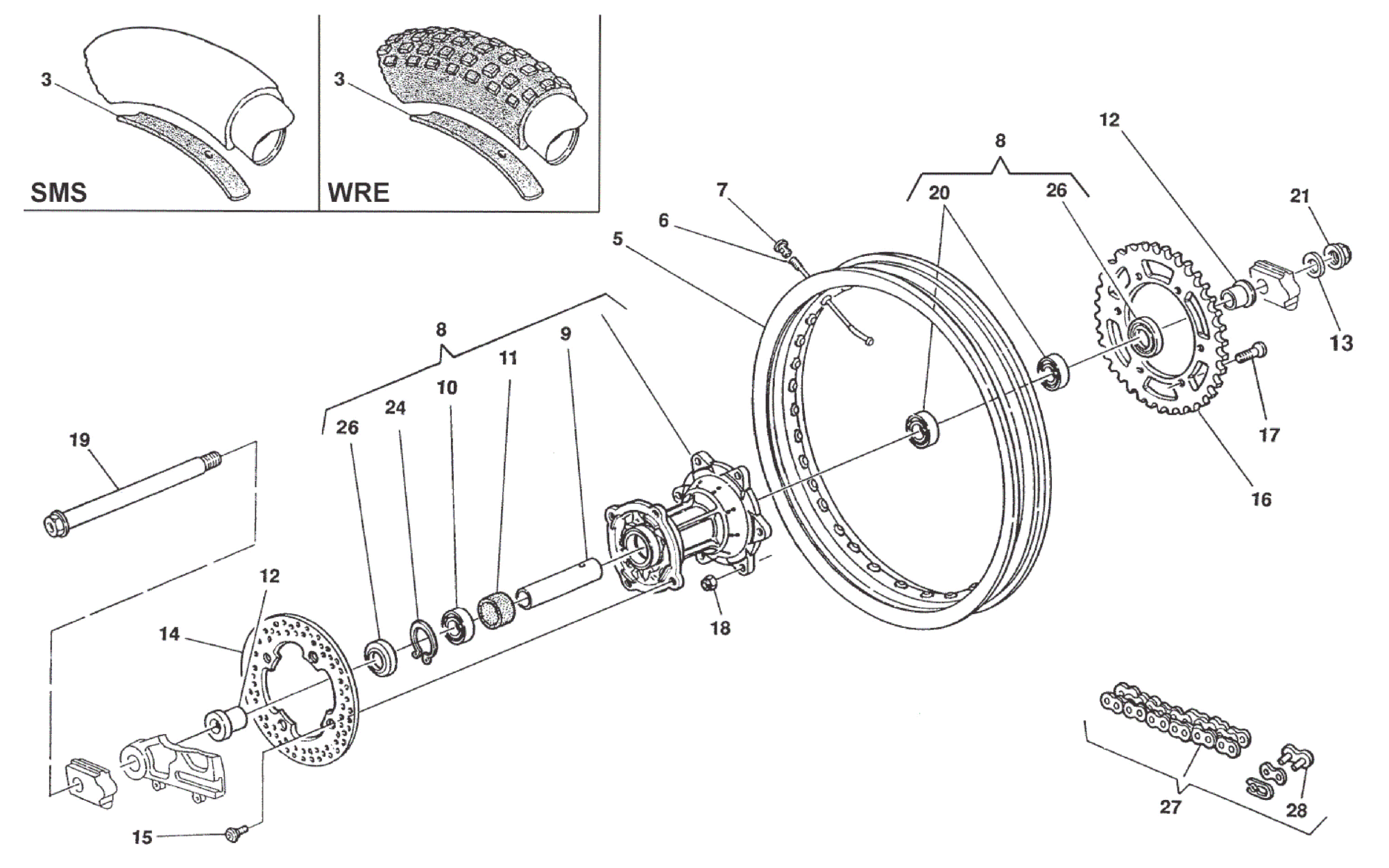 REAR SWING ARM