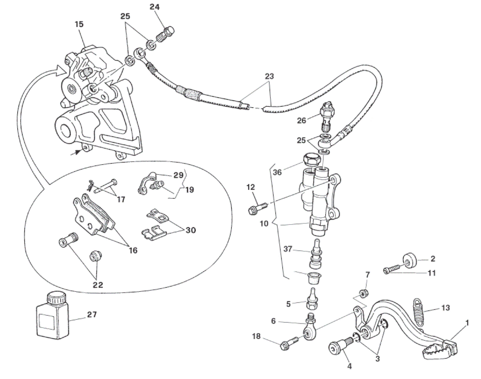 REAR BRAKE SYSTEM