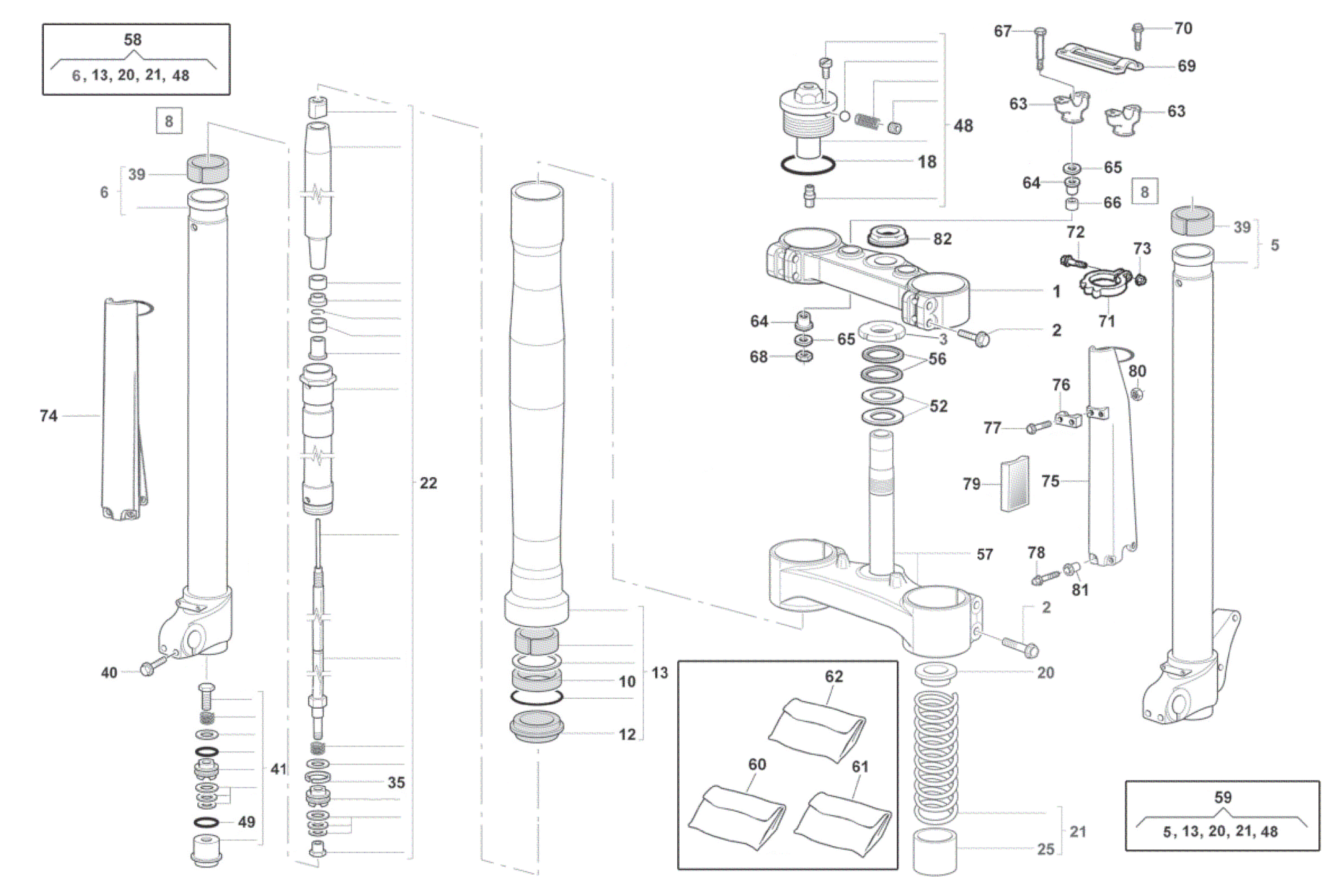 FRONT FORK ASSEMBLY