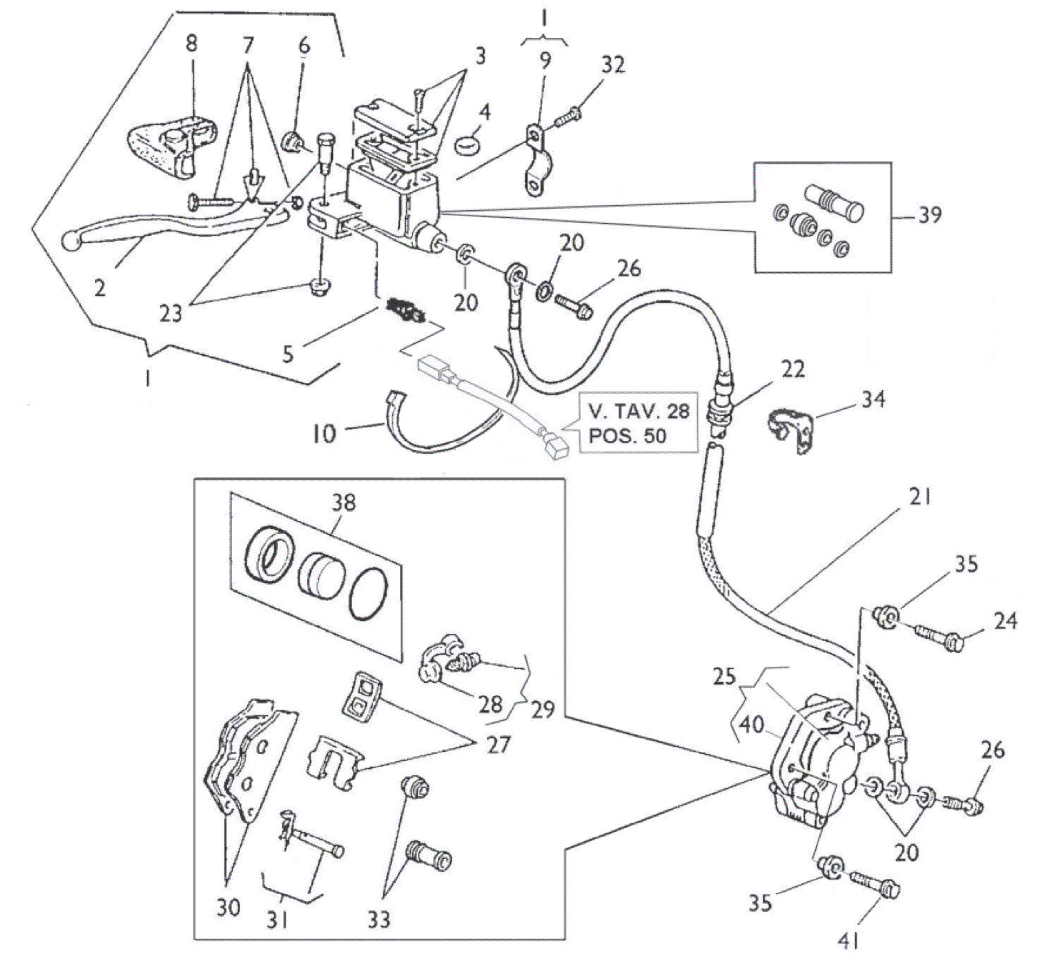 FRONT BRAKE (TE)