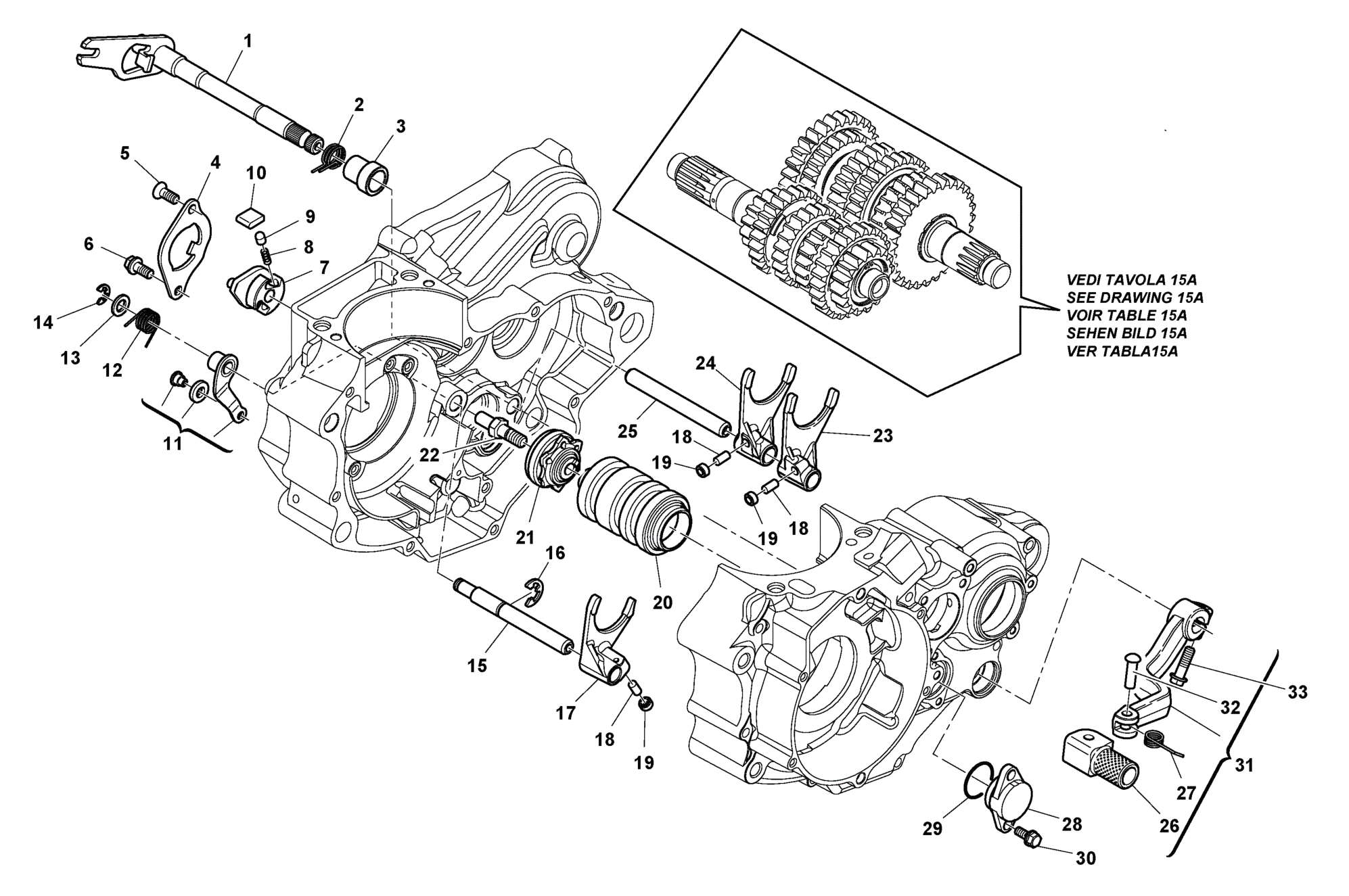 GEAR SHIFT (TE-TXC)