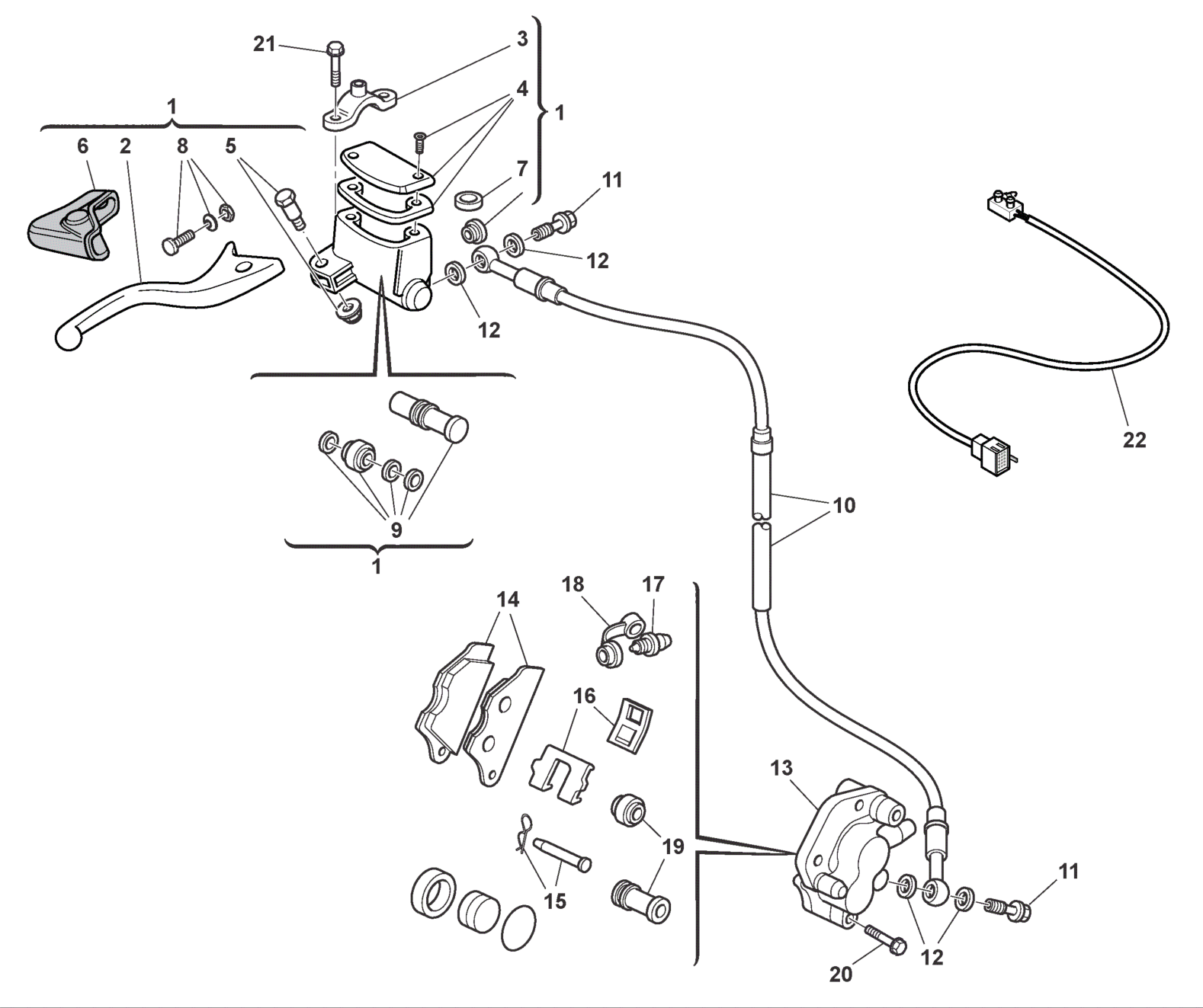 FRONT BRAKE SYSTEM