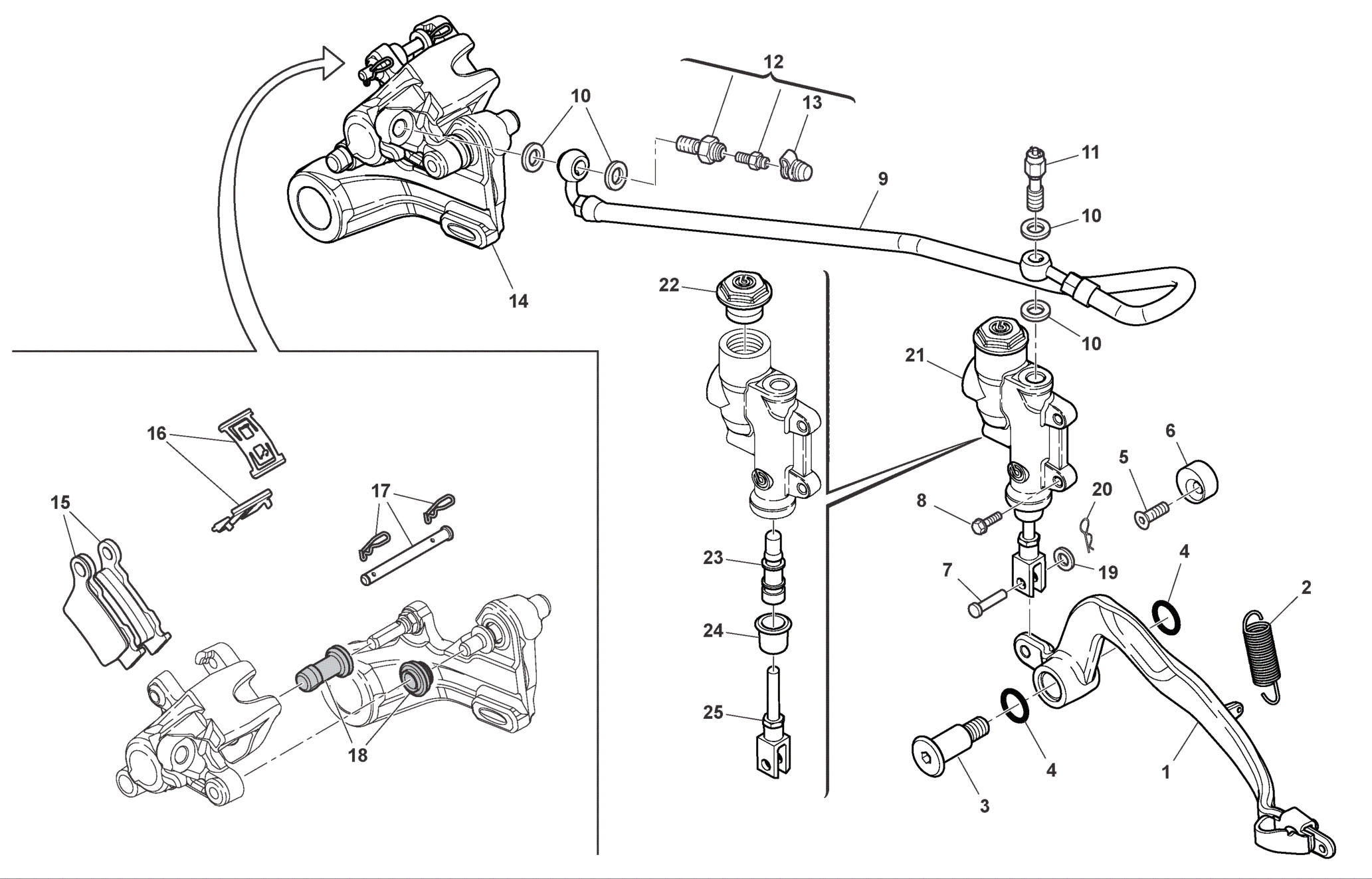 REAR BRAKE SYSTEM