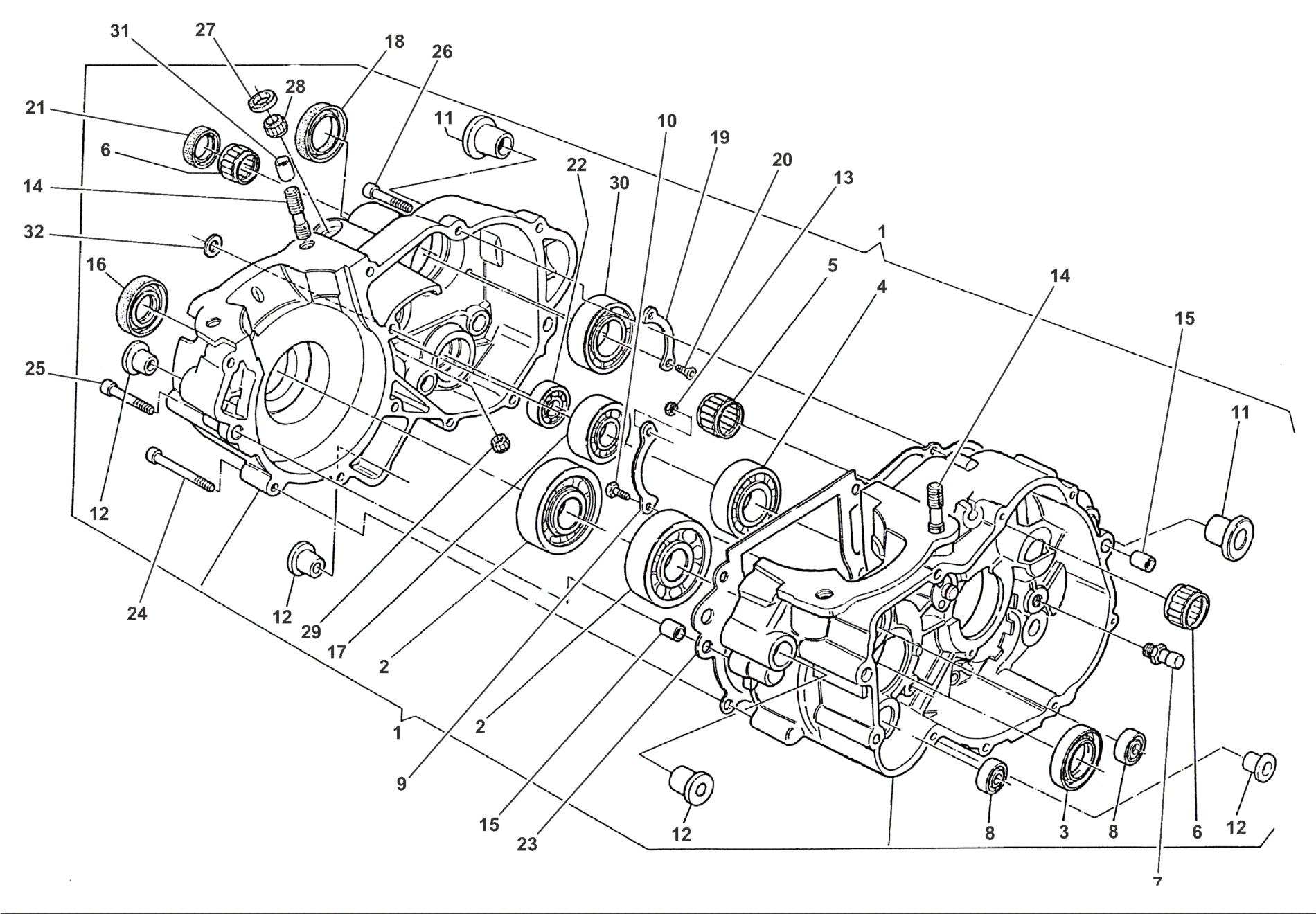 CRANKCASE CARTER