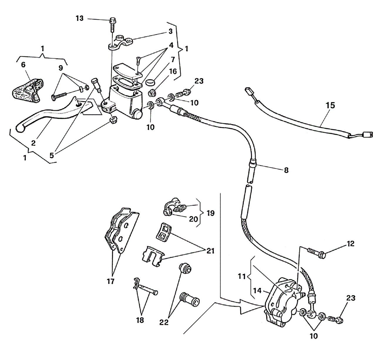 FRONT BRAKE SYSTEM