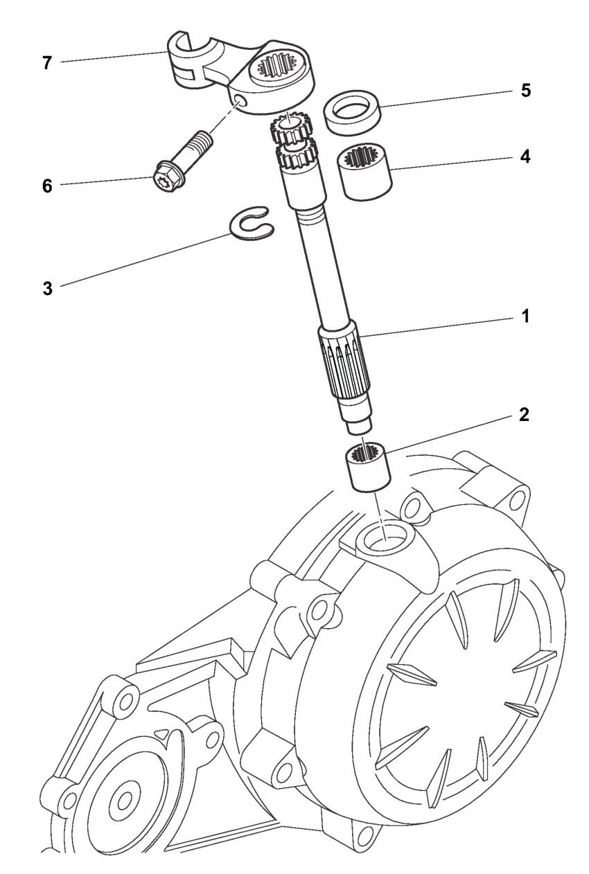 CLUTCH SHAFT