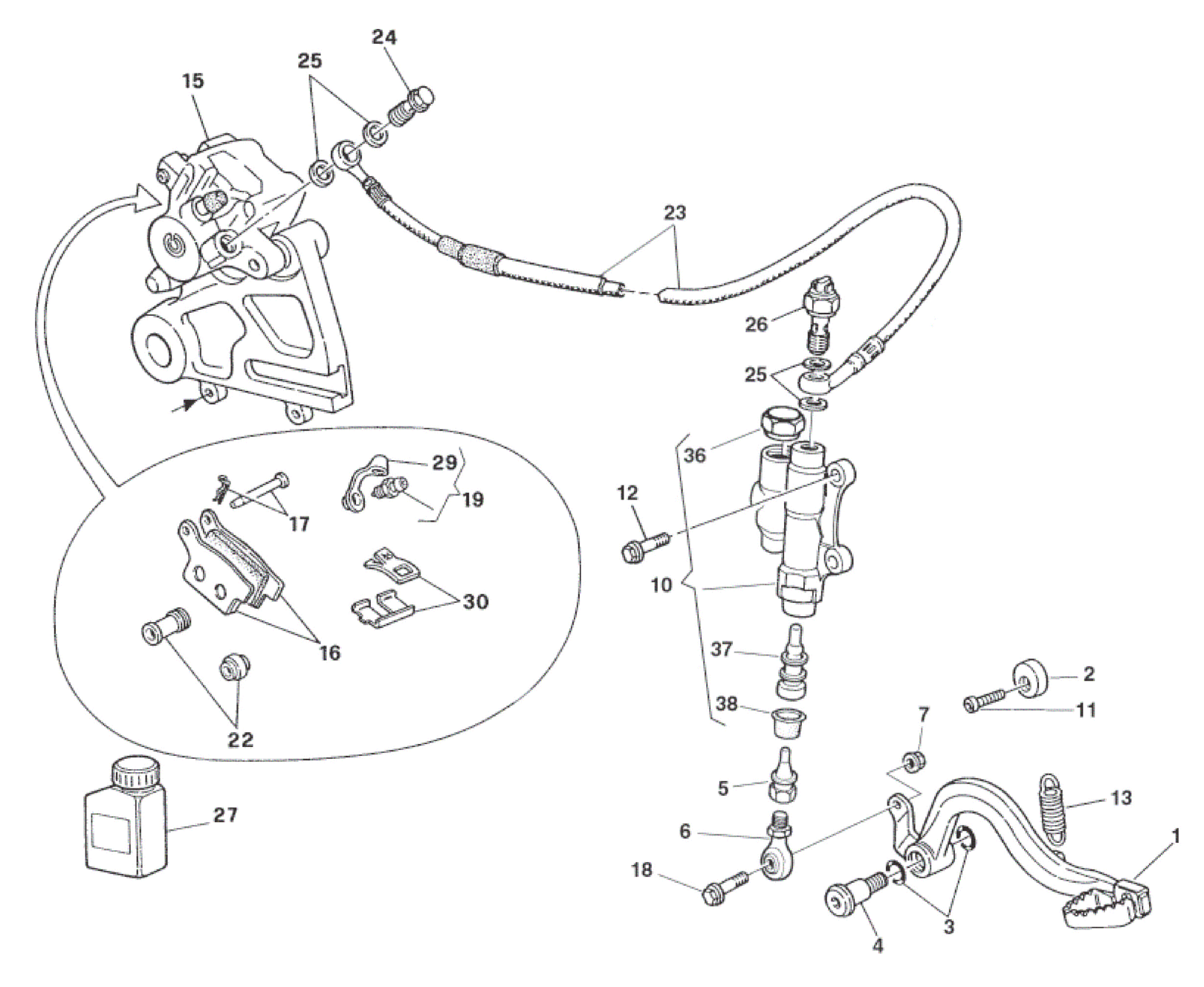 REAR BRAKE SYSTEM