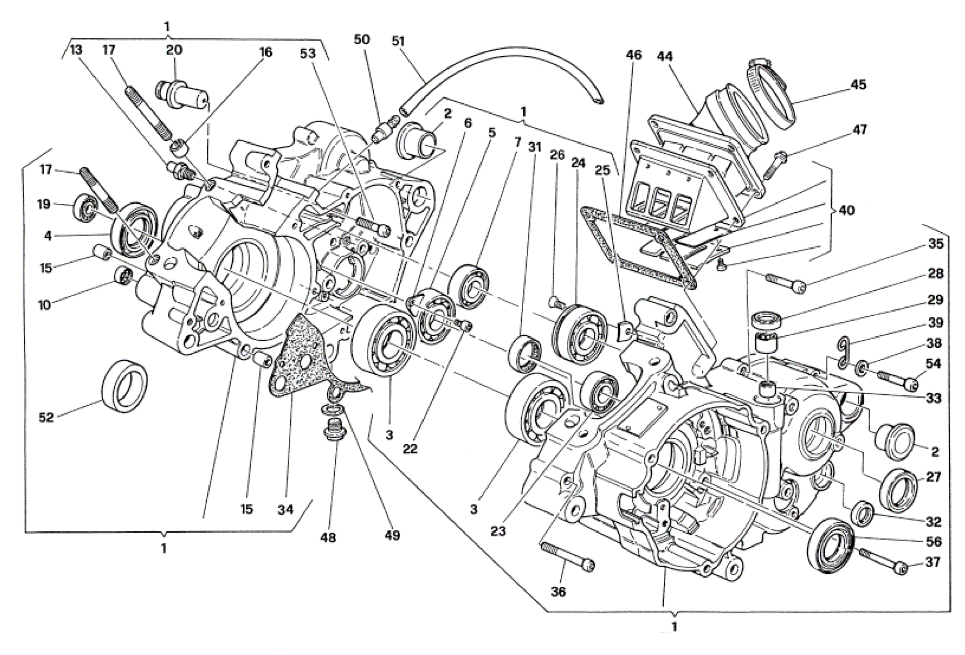 CRANKCASE CARTER