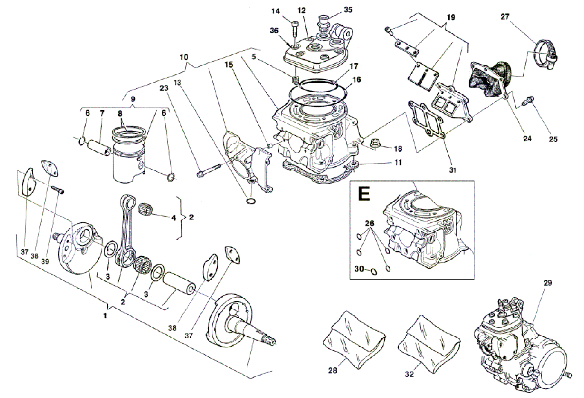 CRANKSHAFT - CYLINDER