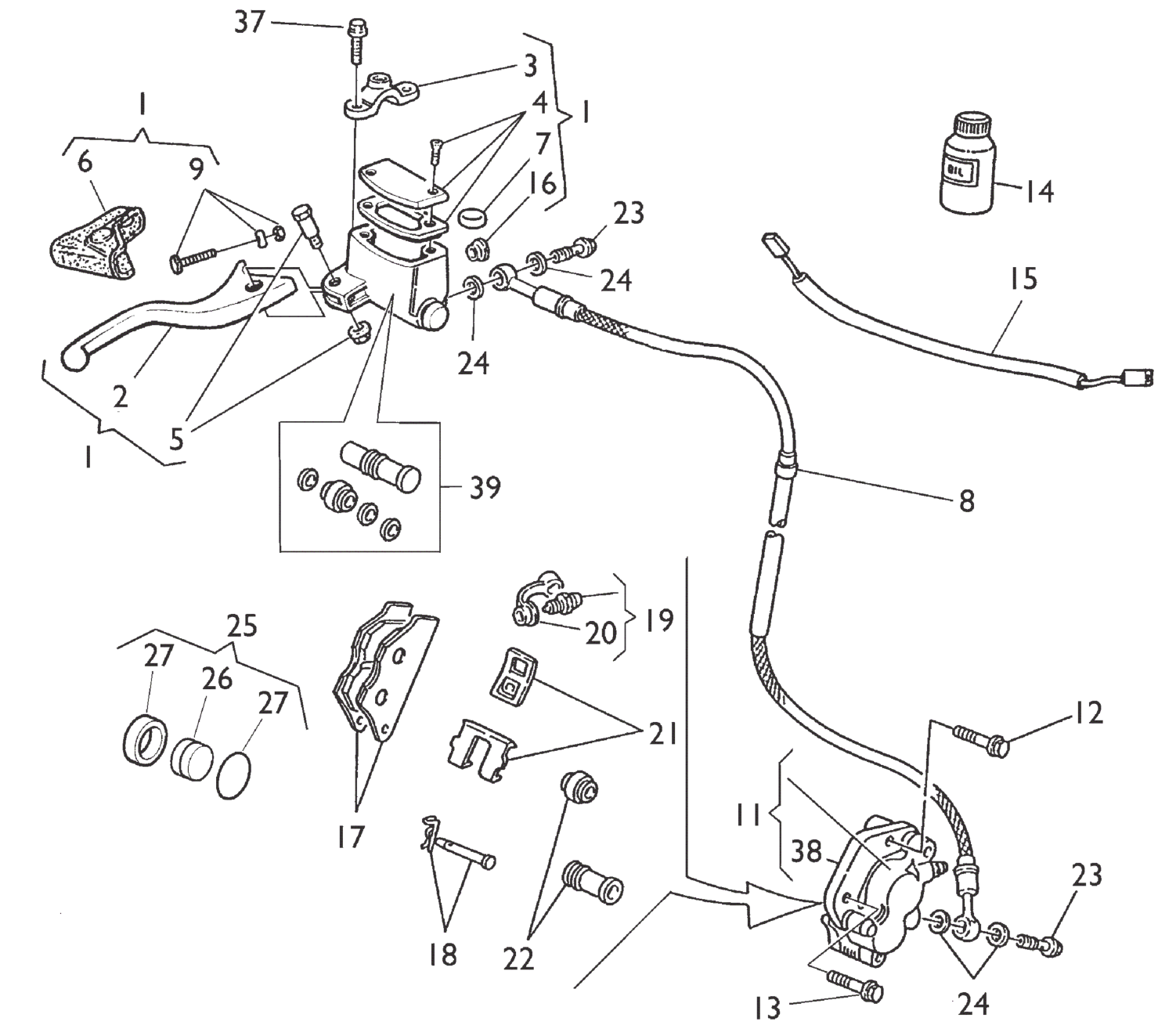 FRONT BRAKE (TE-TC)