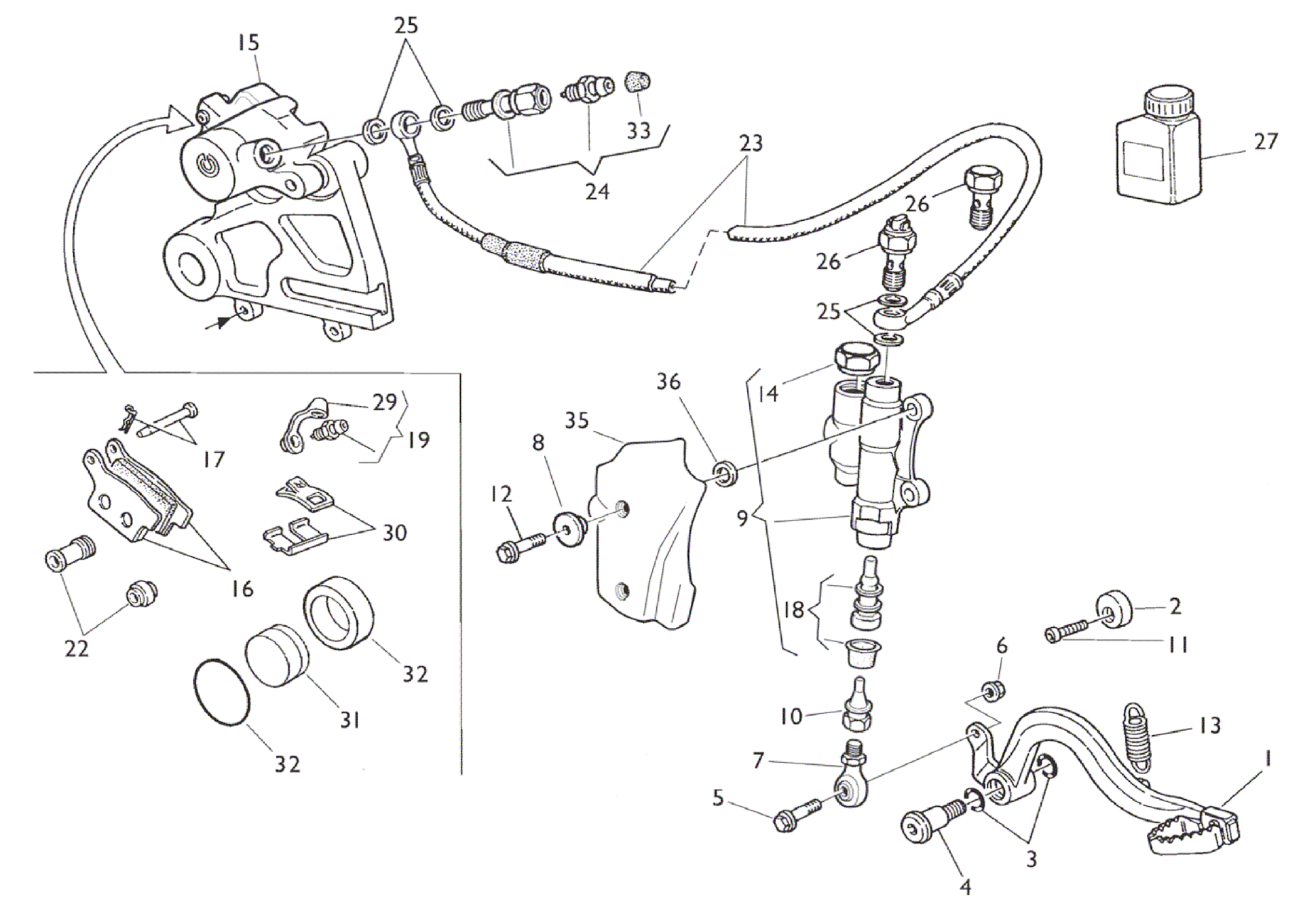 REAR BRAKE SYSTEM