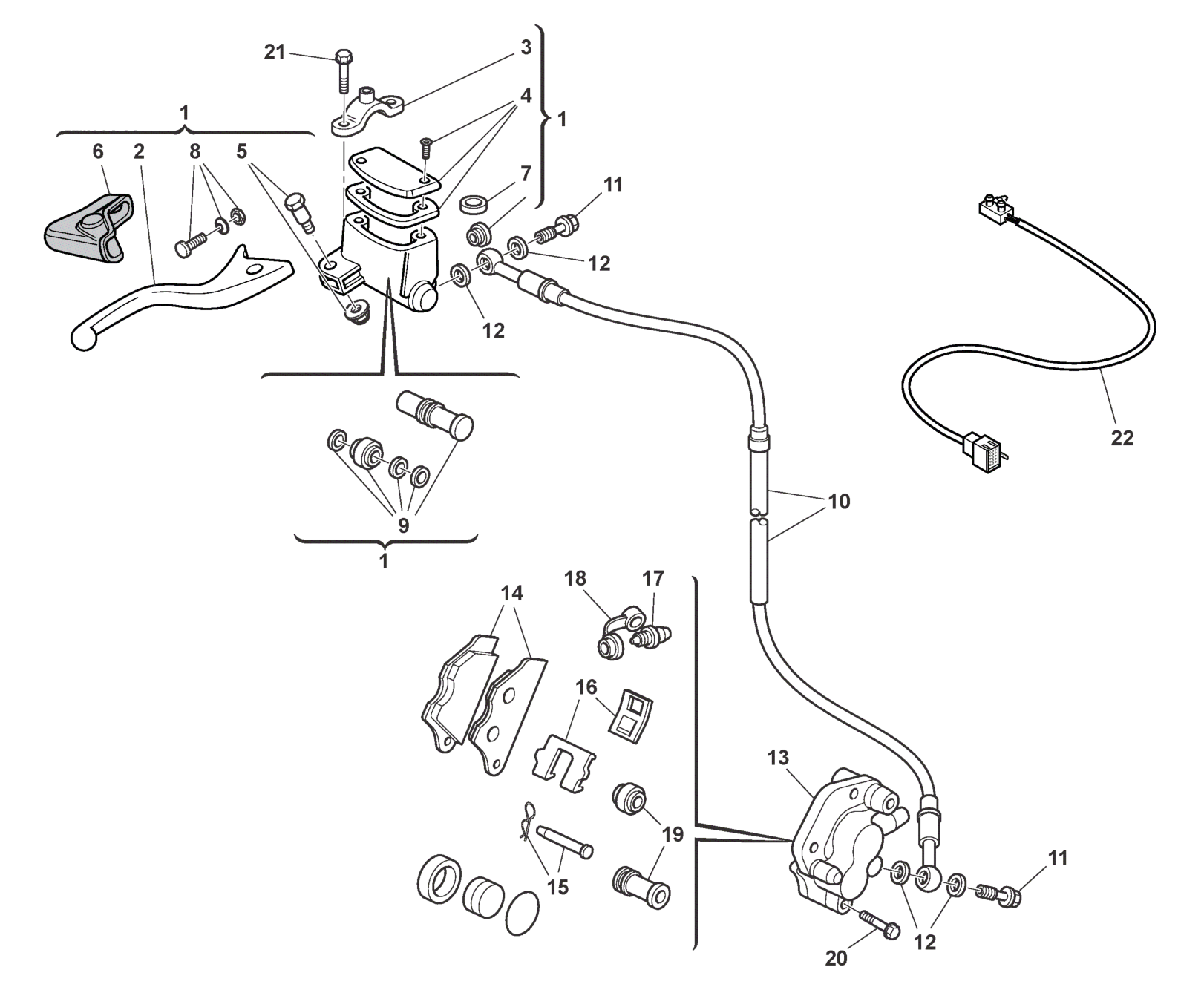 FRONT BRAKE SYSTEM