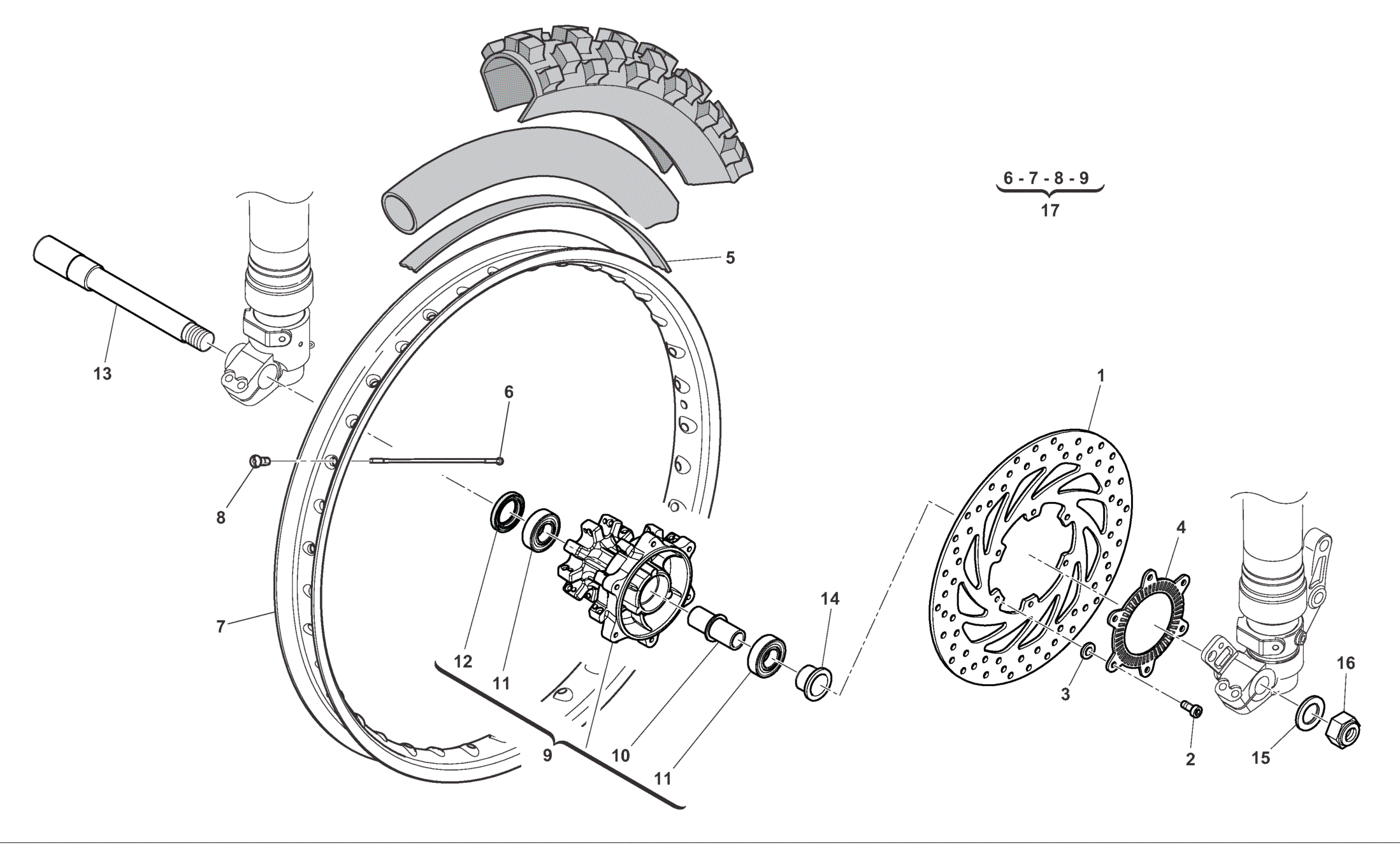 FRONT WHEEL (TERRA)