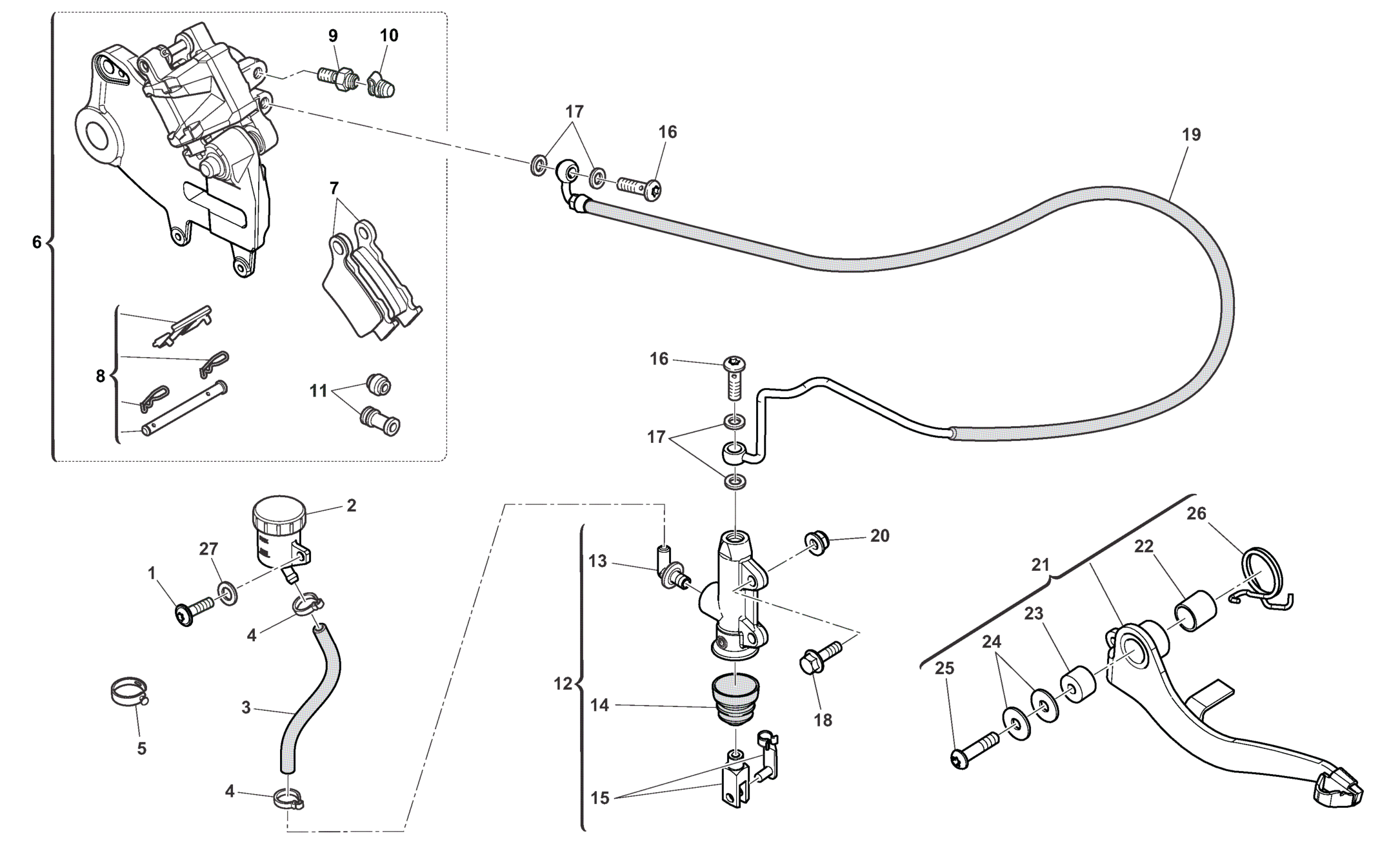 REAR BRAKE SYSTEM