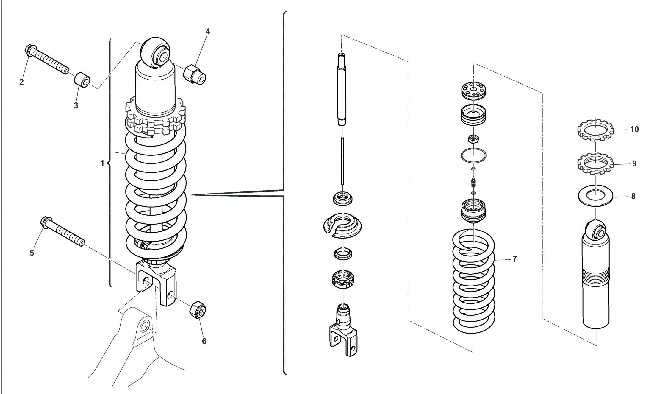 REAR SUSPENSION (STD)