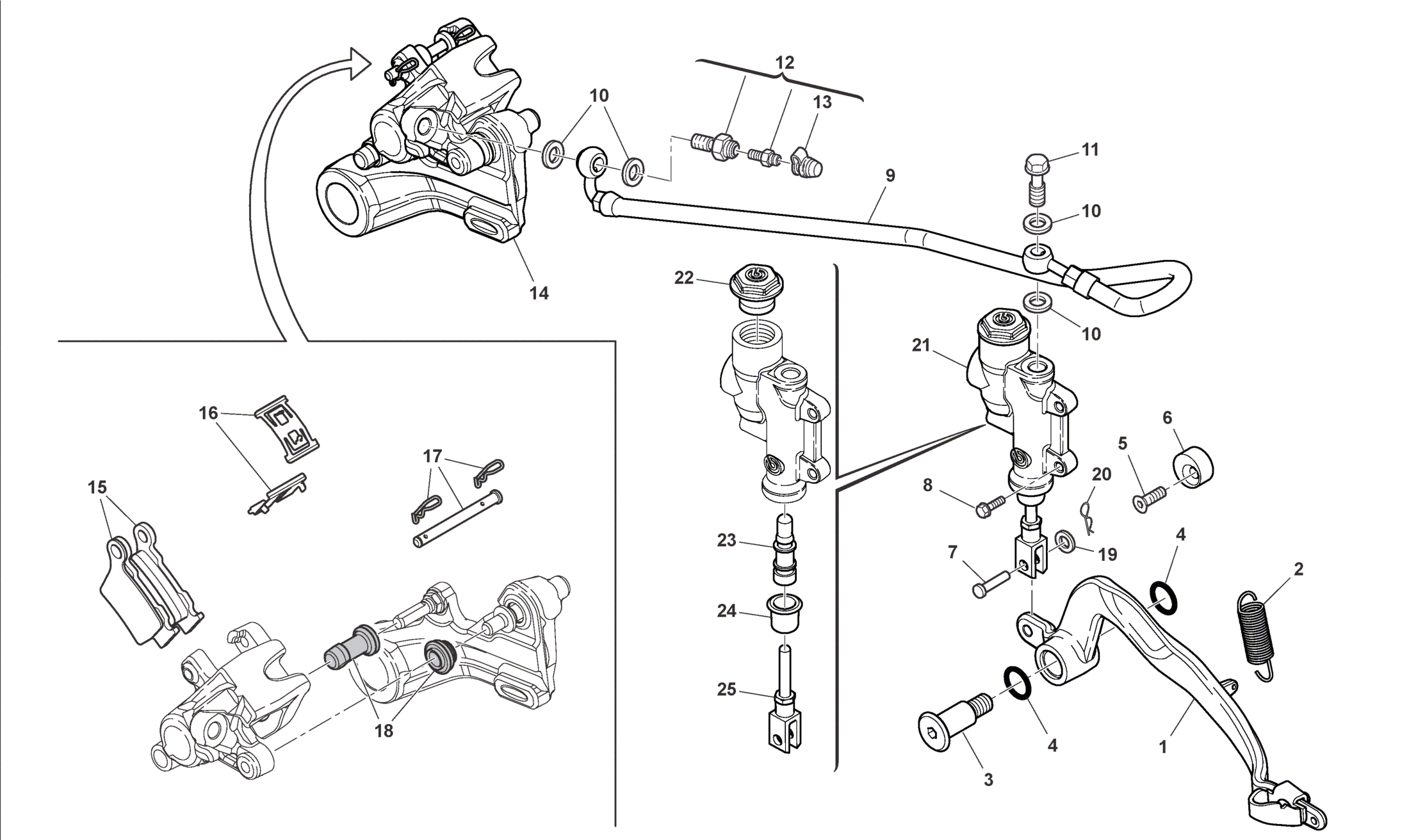 REAR BRAKE SYSTEM