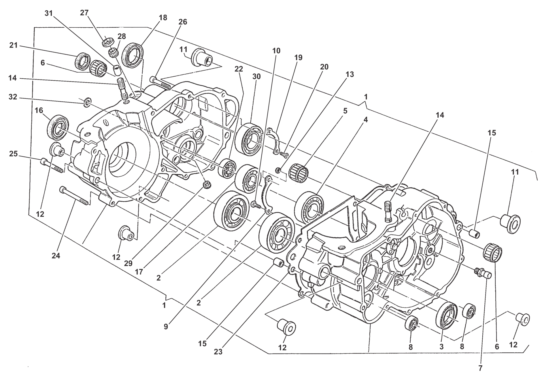 CRANKCASE CARTER