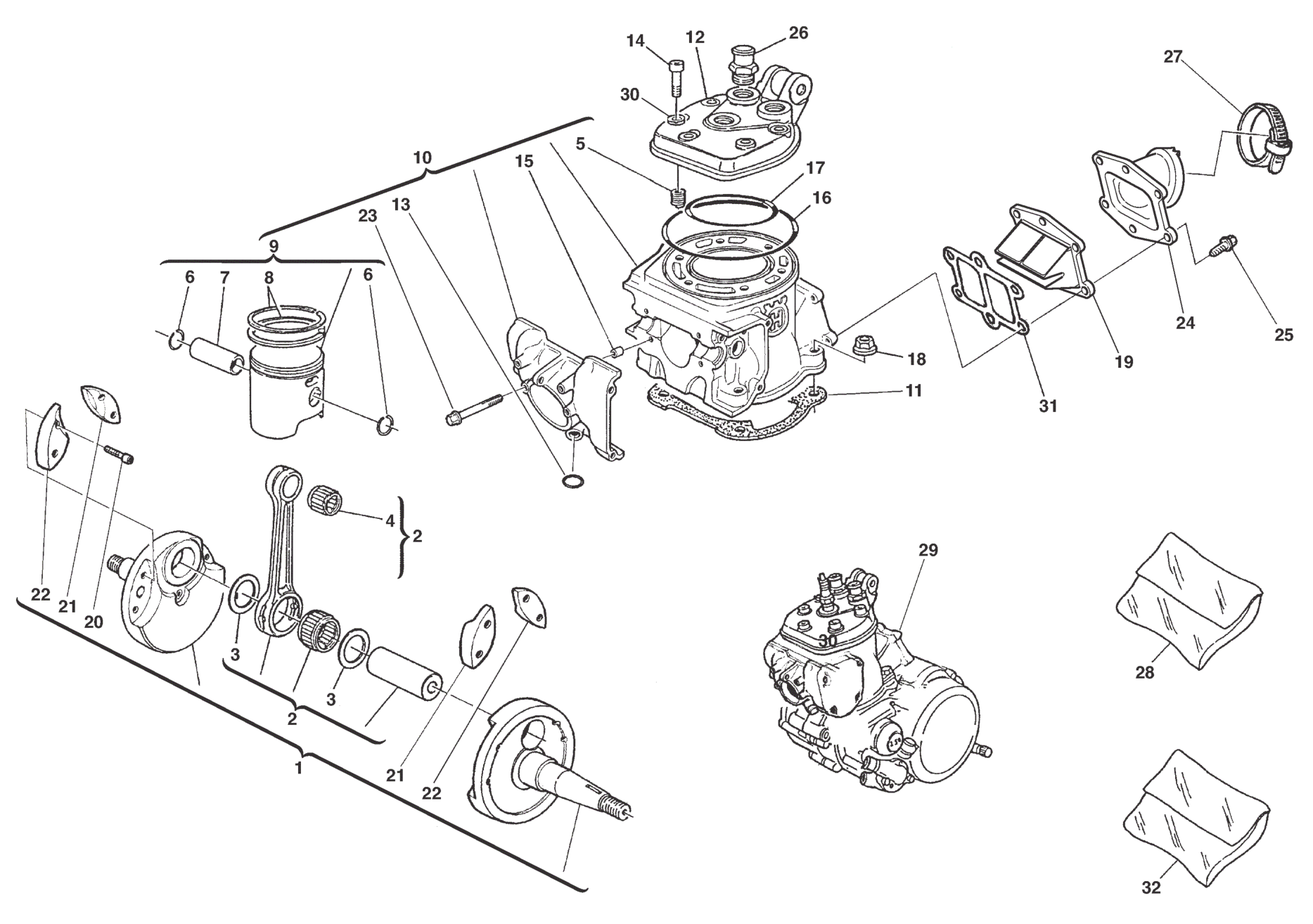 CRANK SHAFT CYLINDER