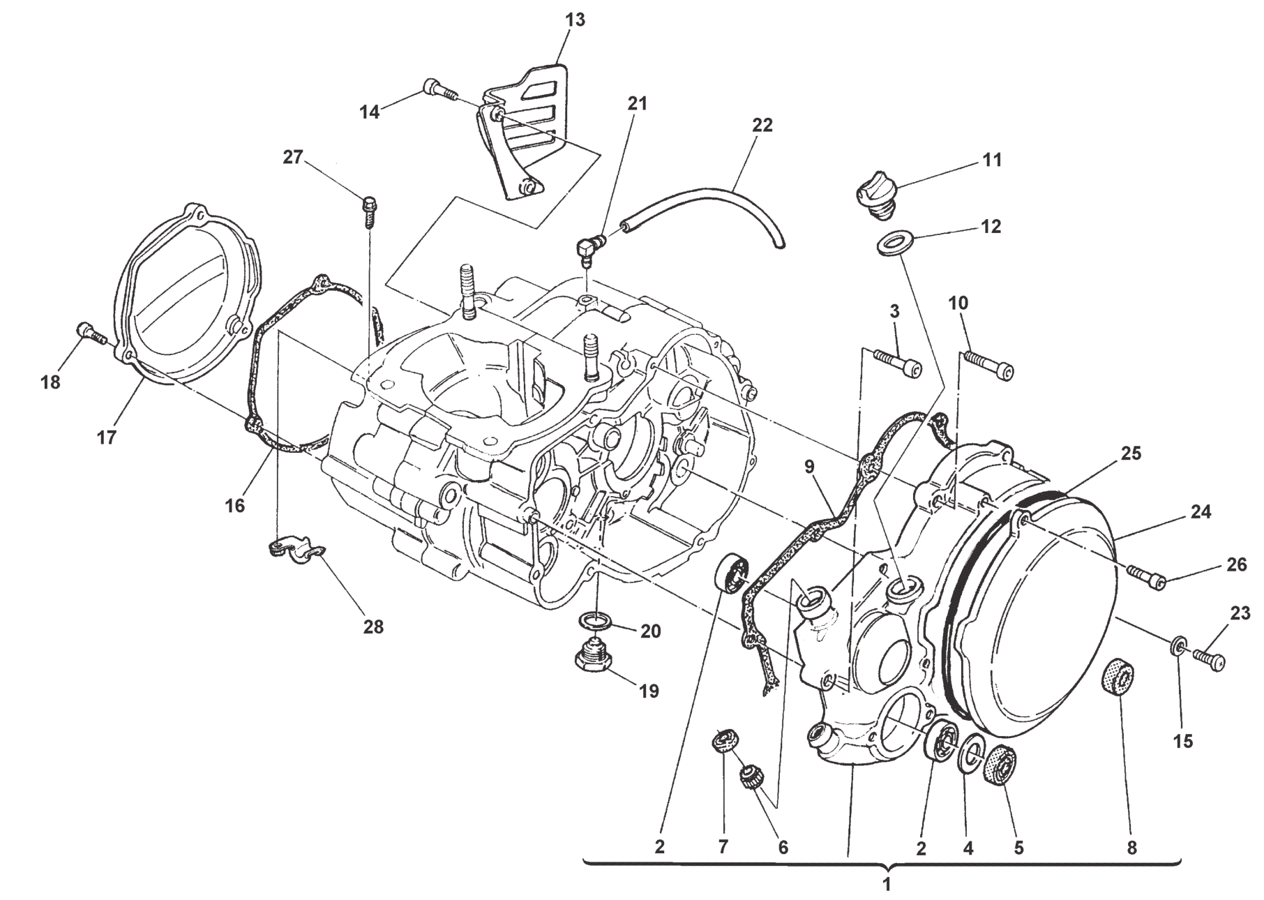 CRANKCASE COVERS