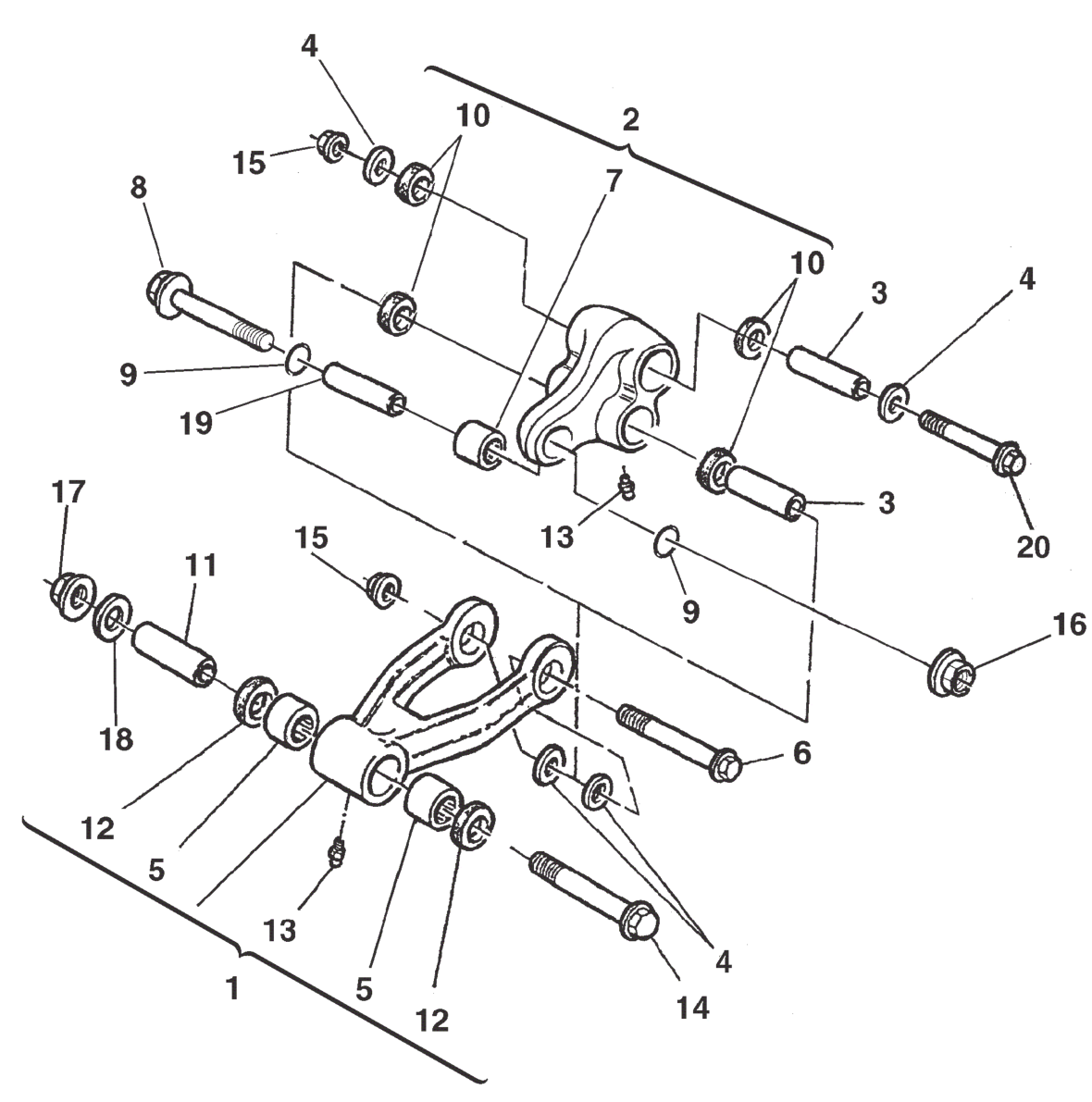 LINKAGE SUSPENSION