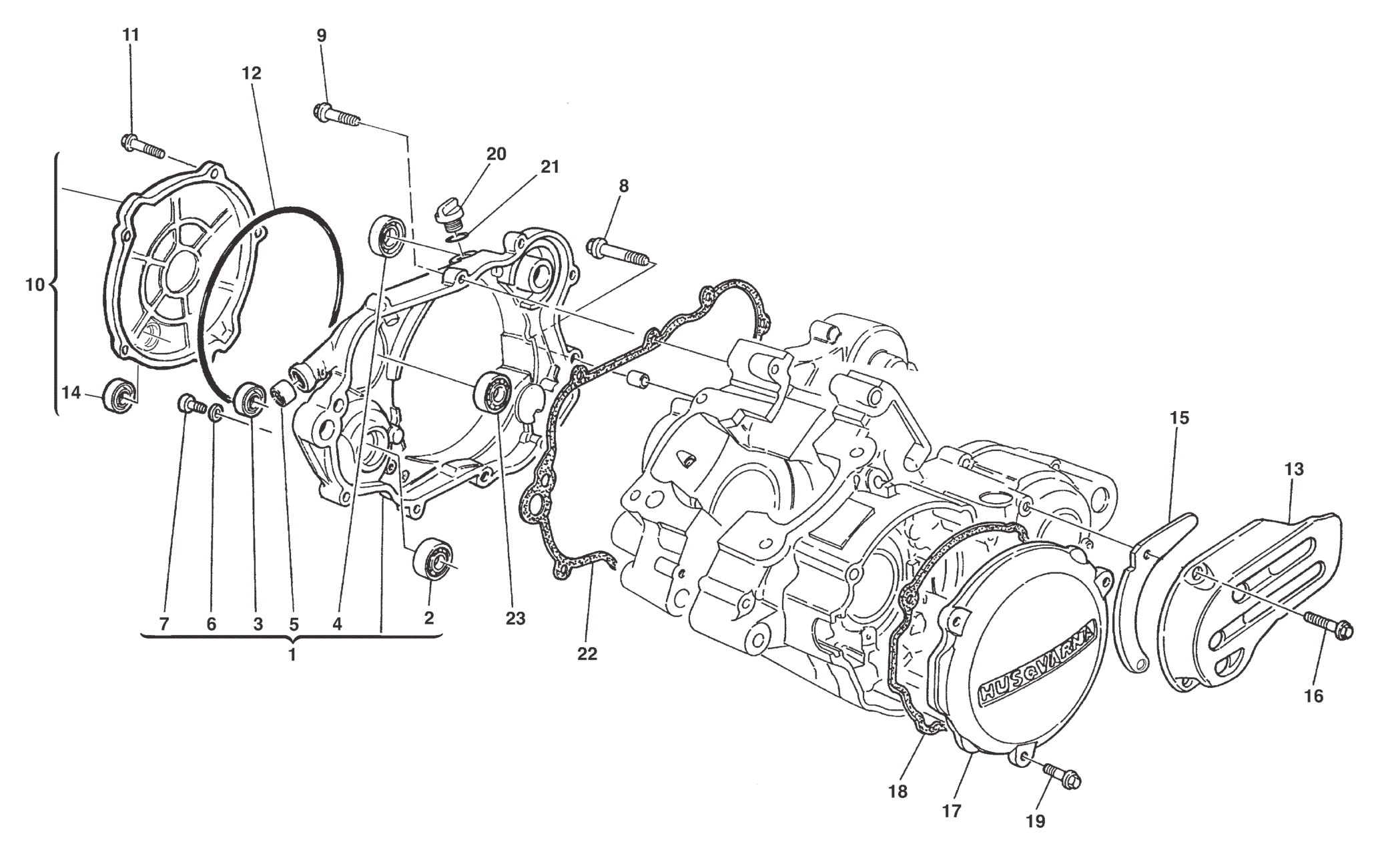 CRANKCASE COVERS