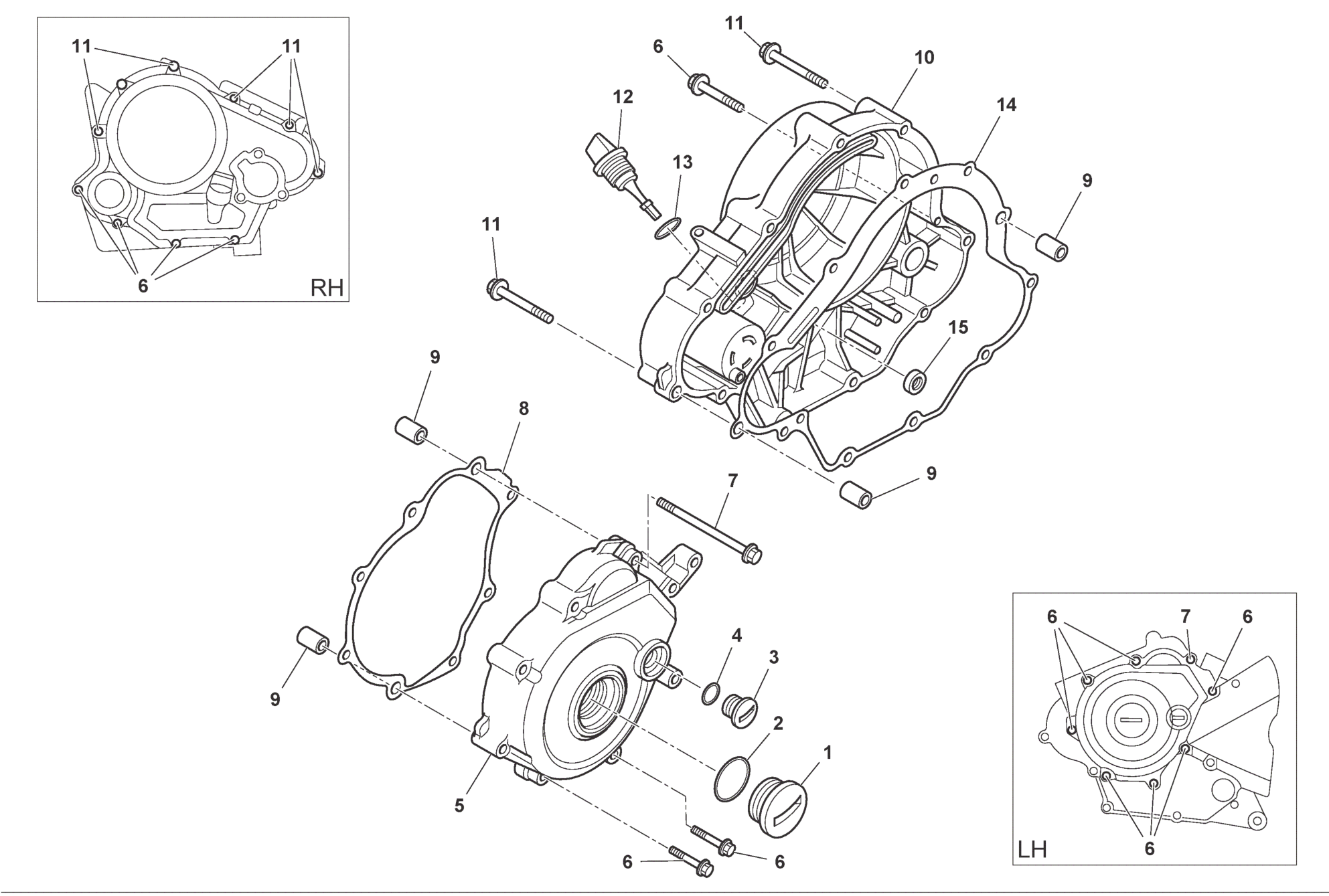 CRANKCASE COVERS