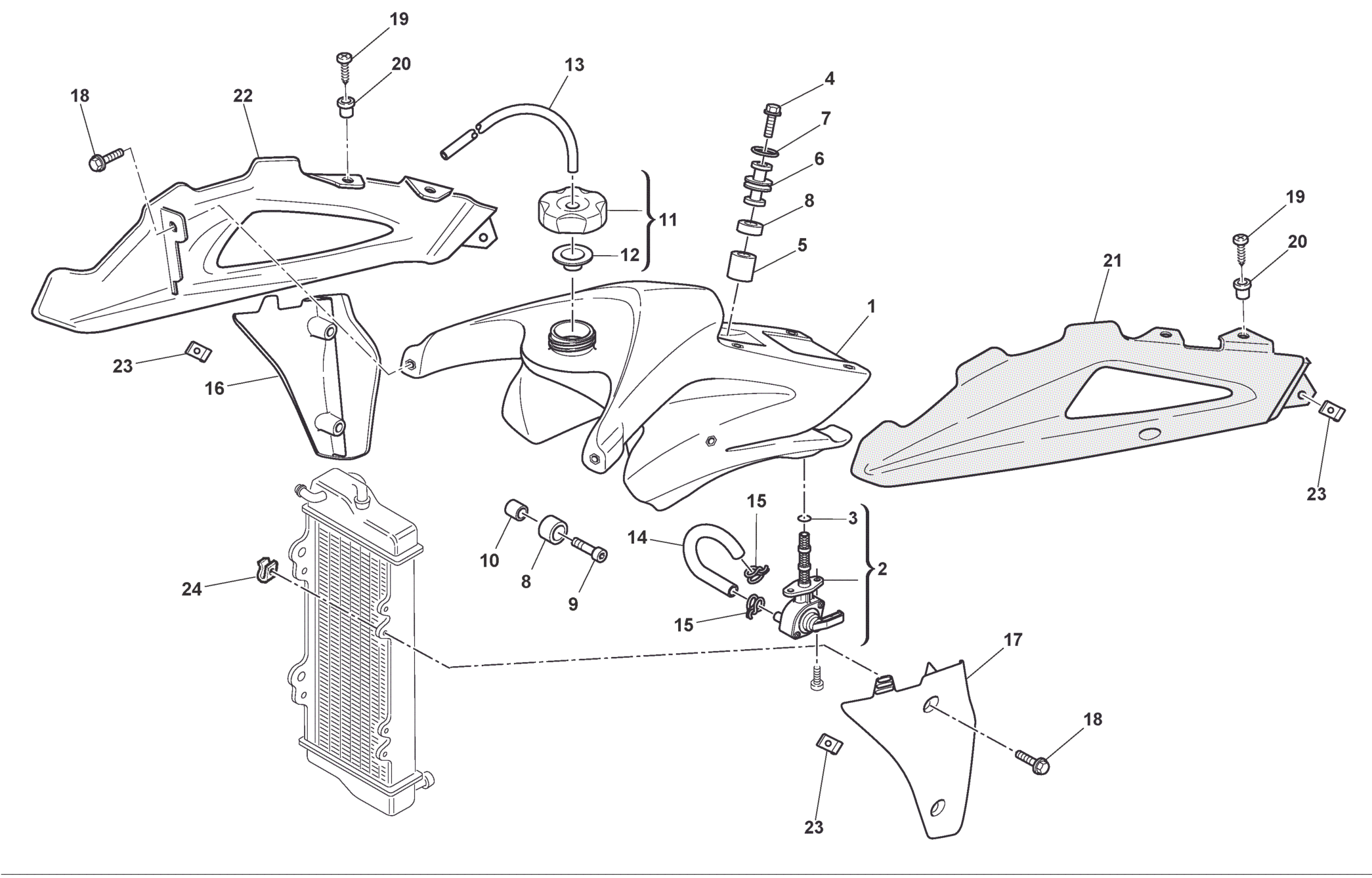 FUEL TANK BODY