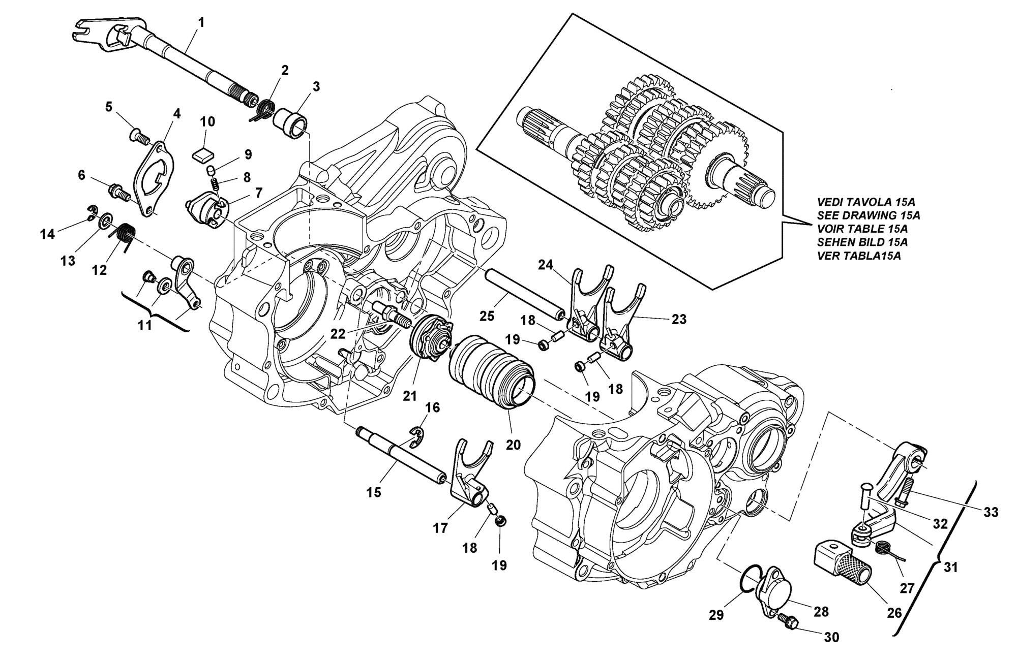 GEAR SHIFT (TE-TXC)