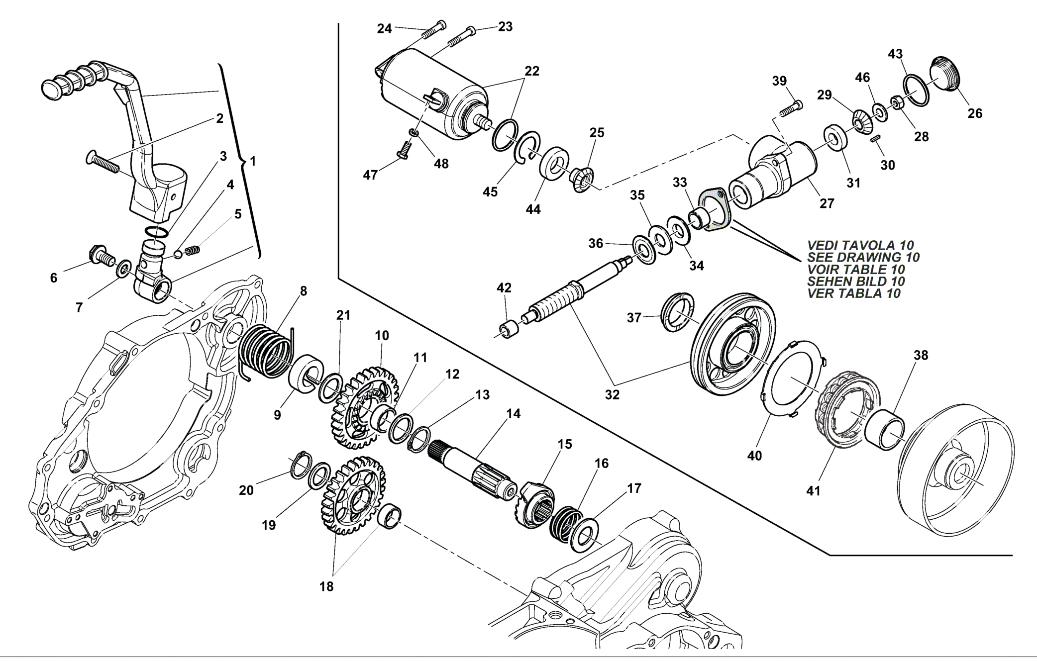 STARTING SYSTEM (TE-TXC)