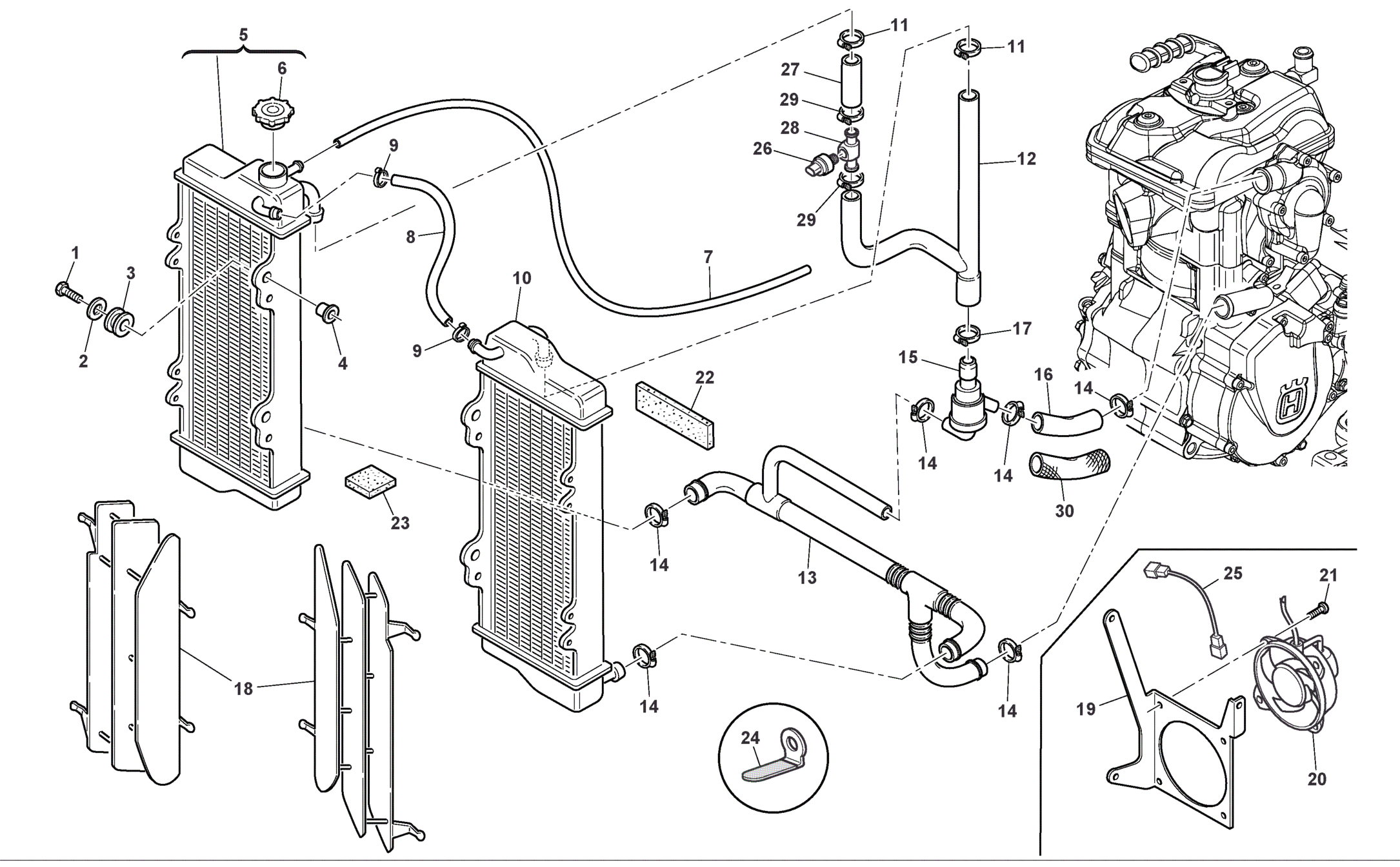 COOLING SYSTEM (TE-TXC)