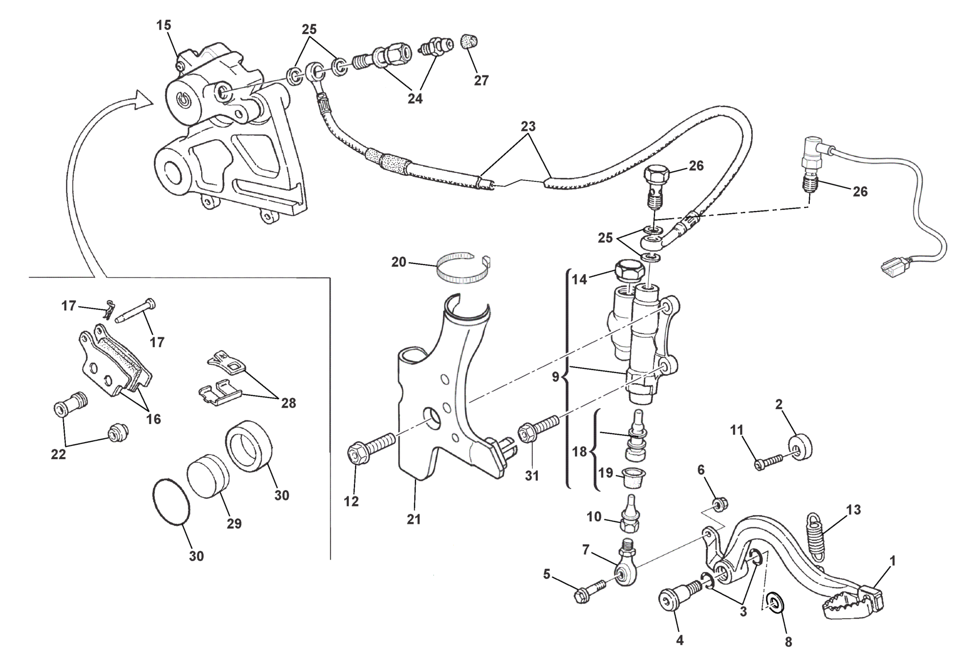 REAR BRAKE