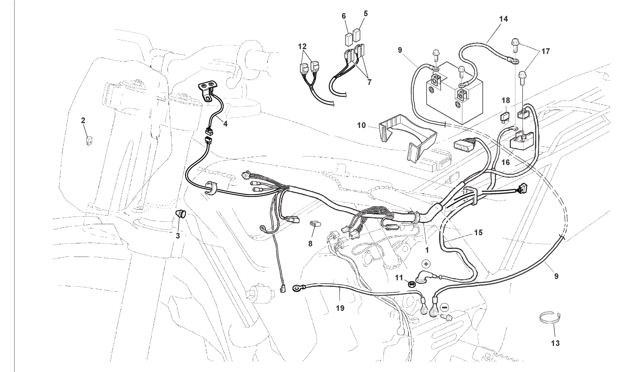 WIRING HARNESS (TXC)